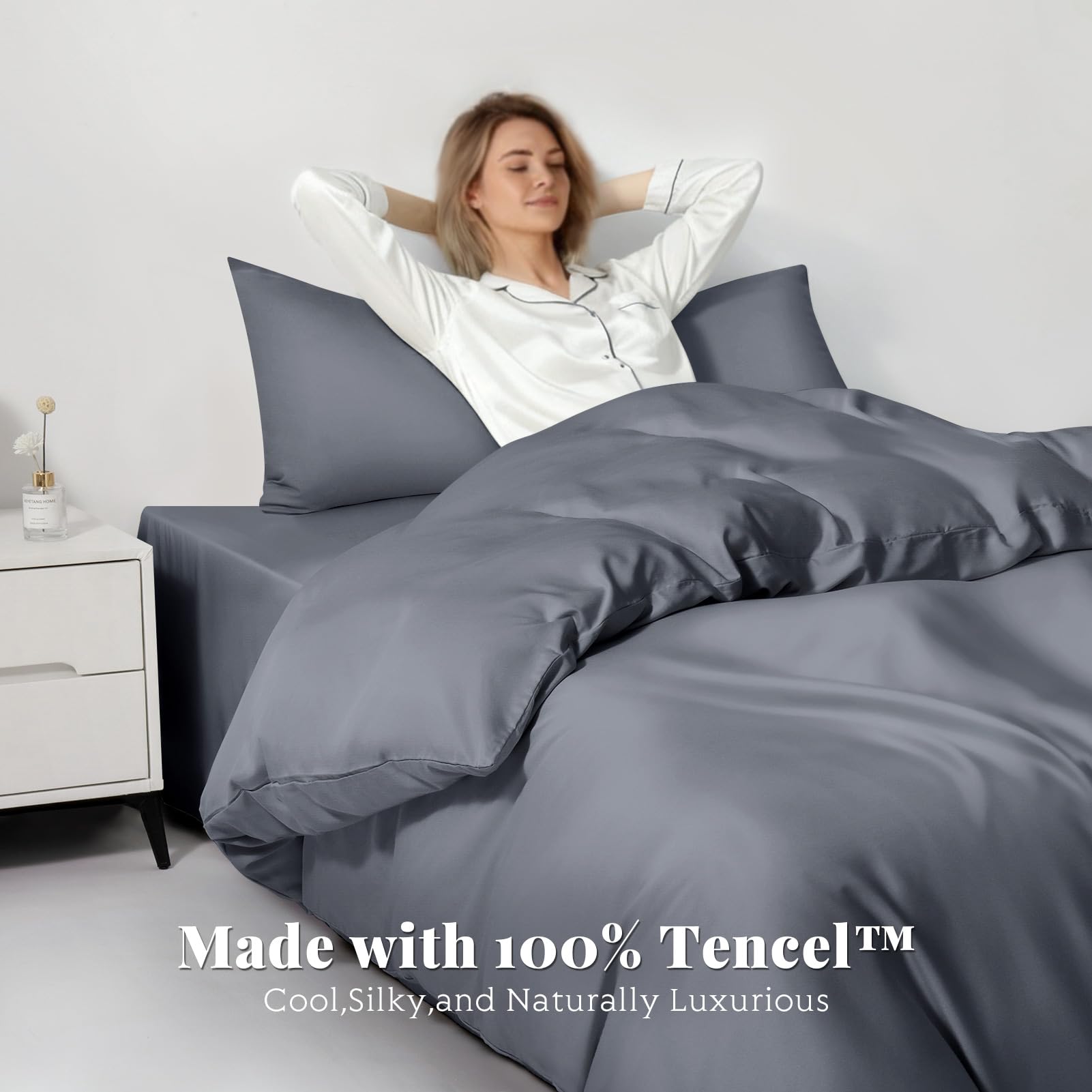 Bamboo Viscose Duvet Cover Set