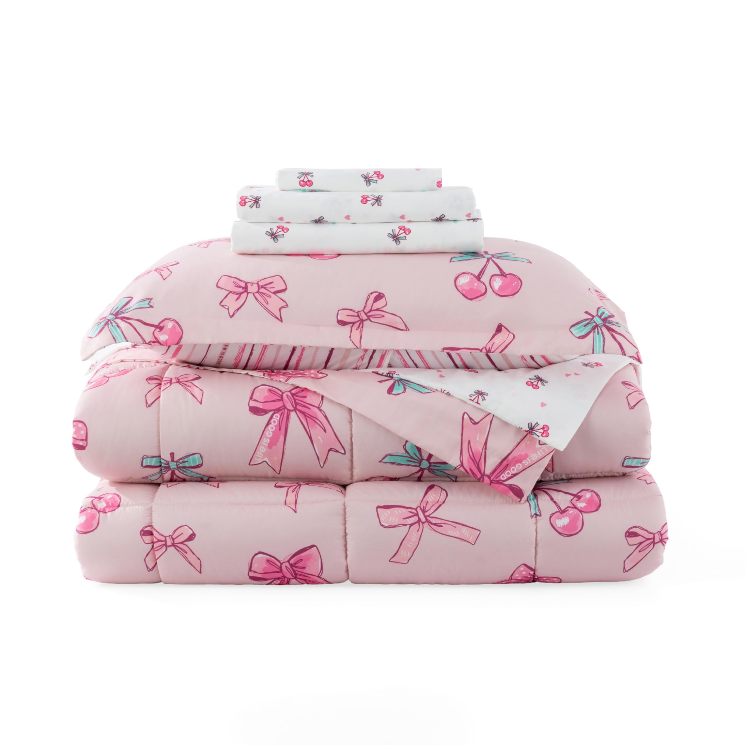 Reversible Microfiber Comforter Set