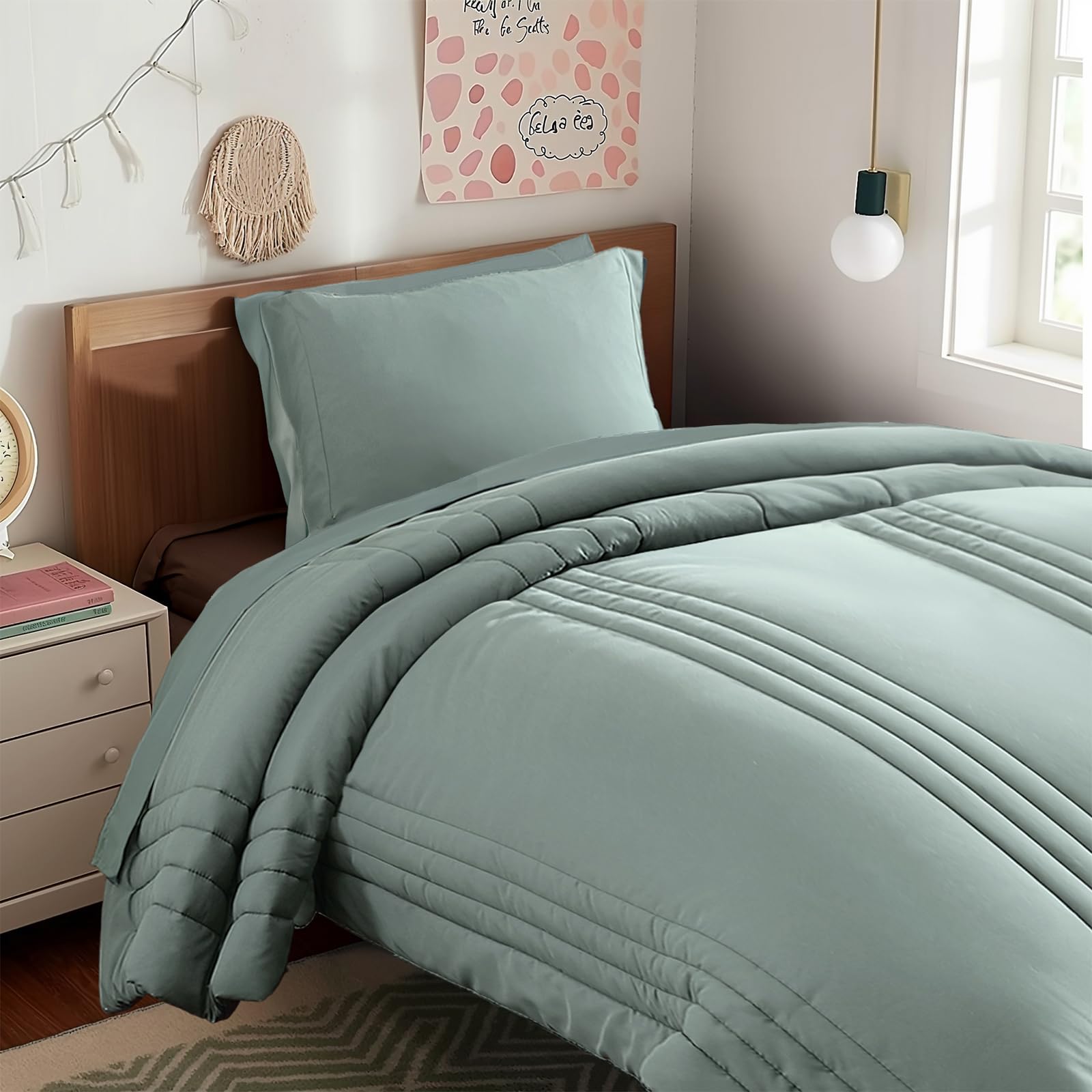 7 Piece Comforter Set with Sheets