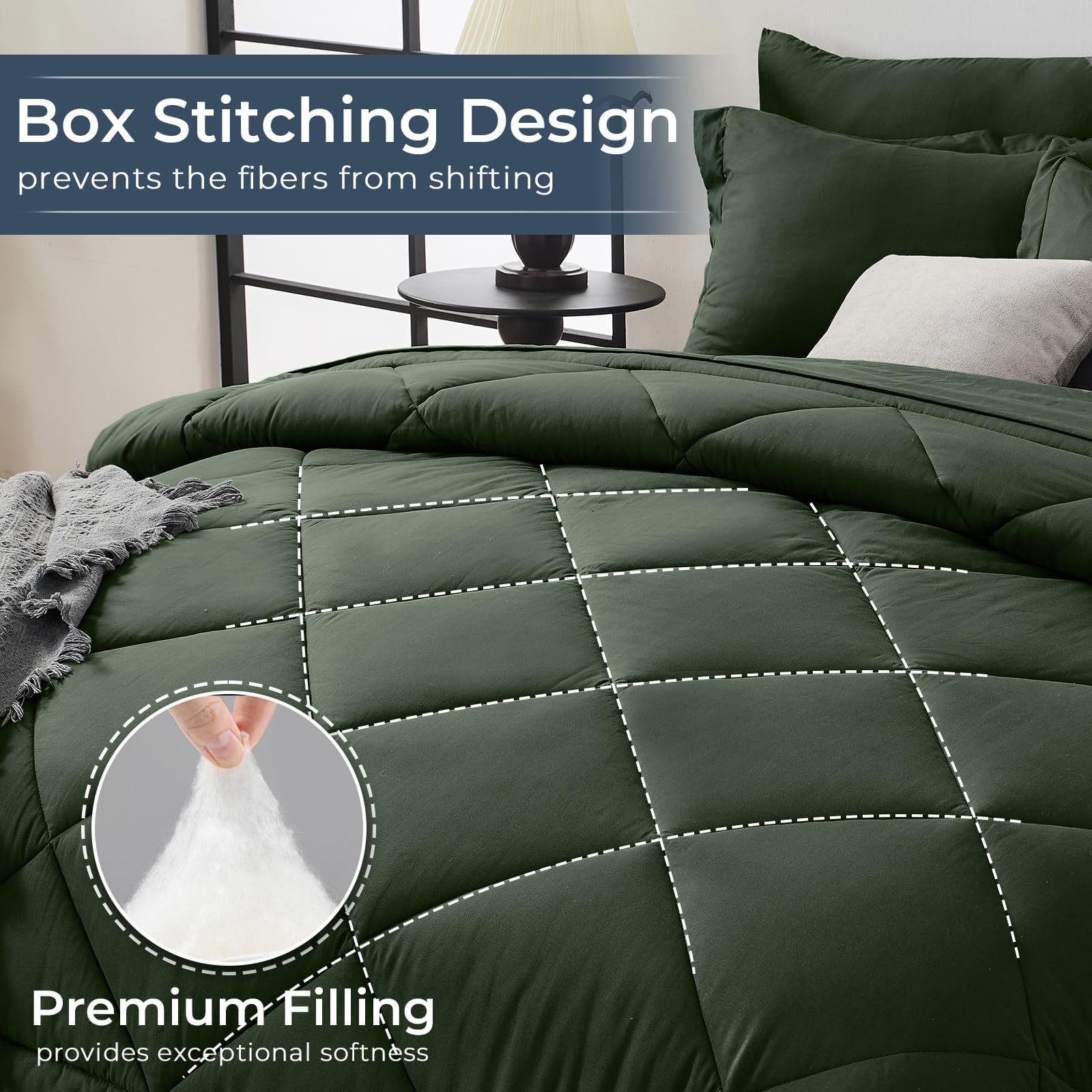 7 Piece Bedding Set