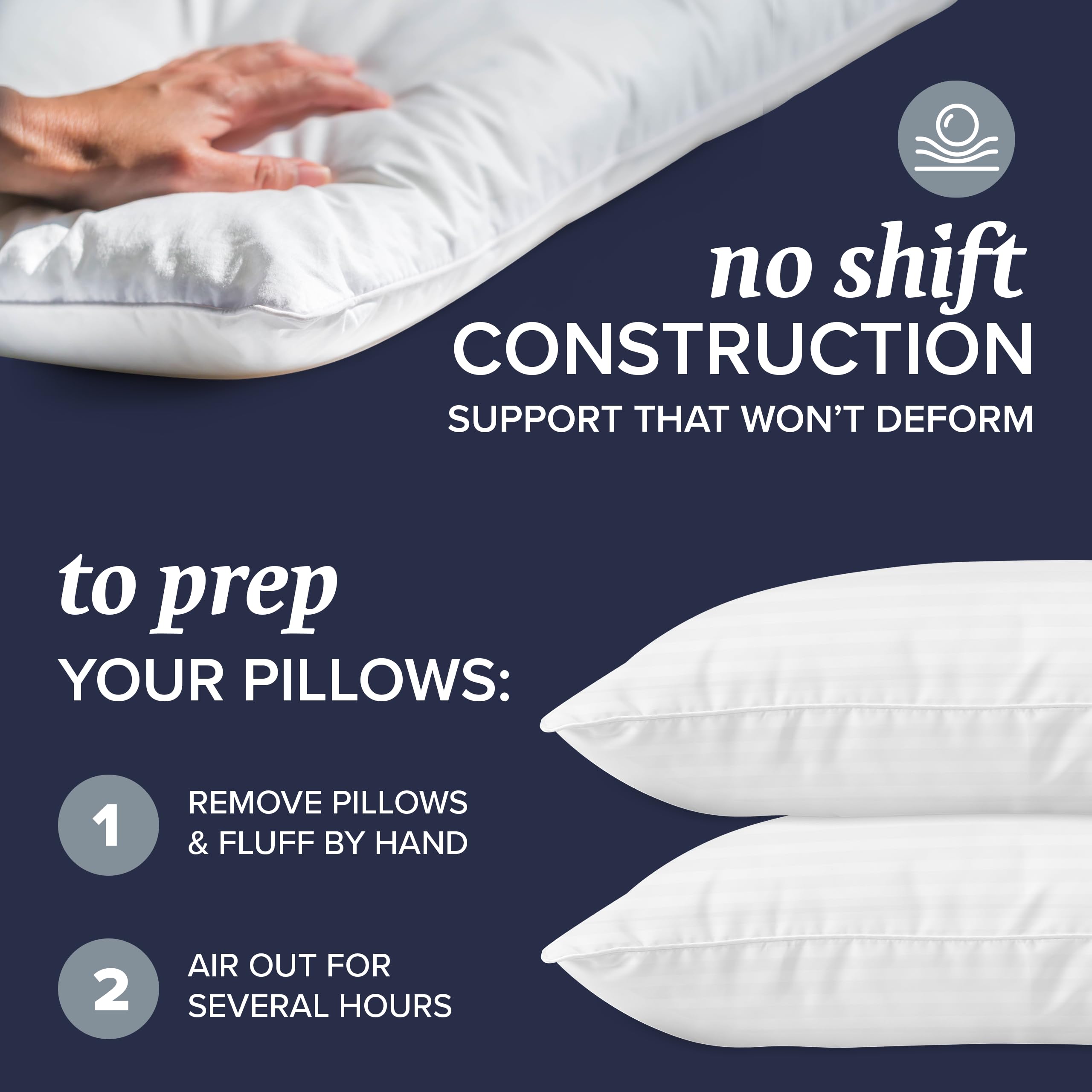 Cooling Bed Pillow Set