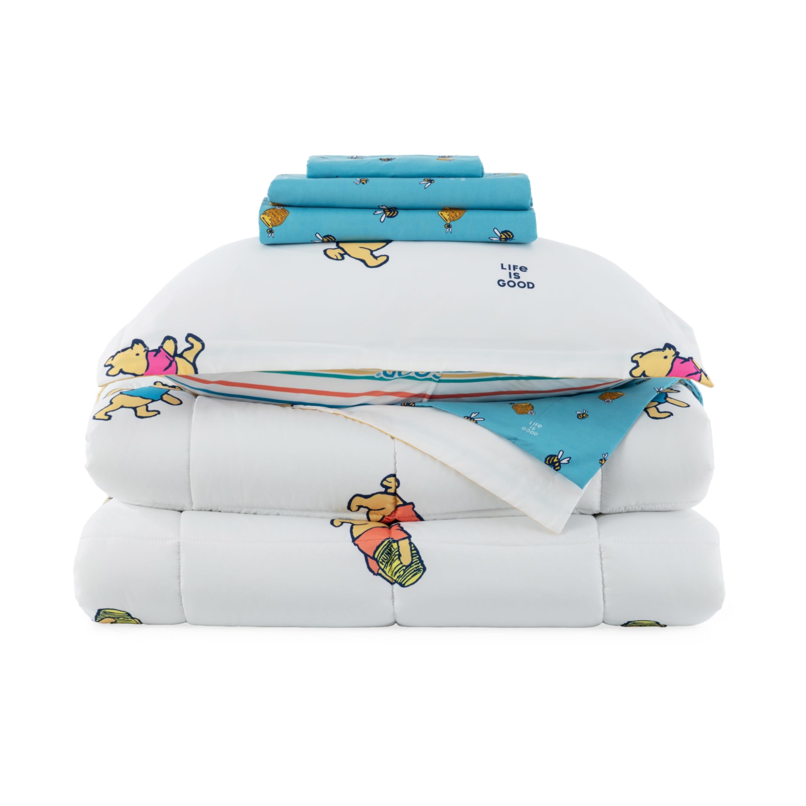 Reversible Microfiber Comforter Set