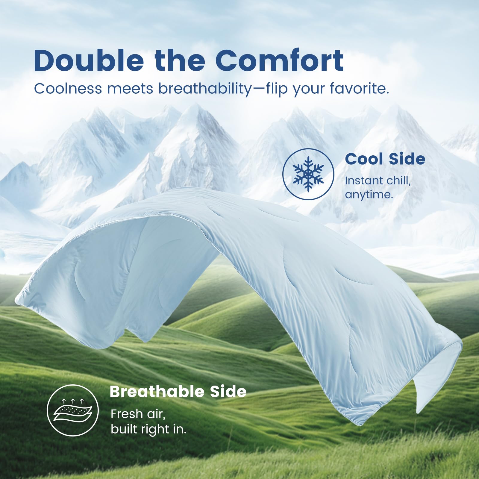 Cooling Comforter Blanket