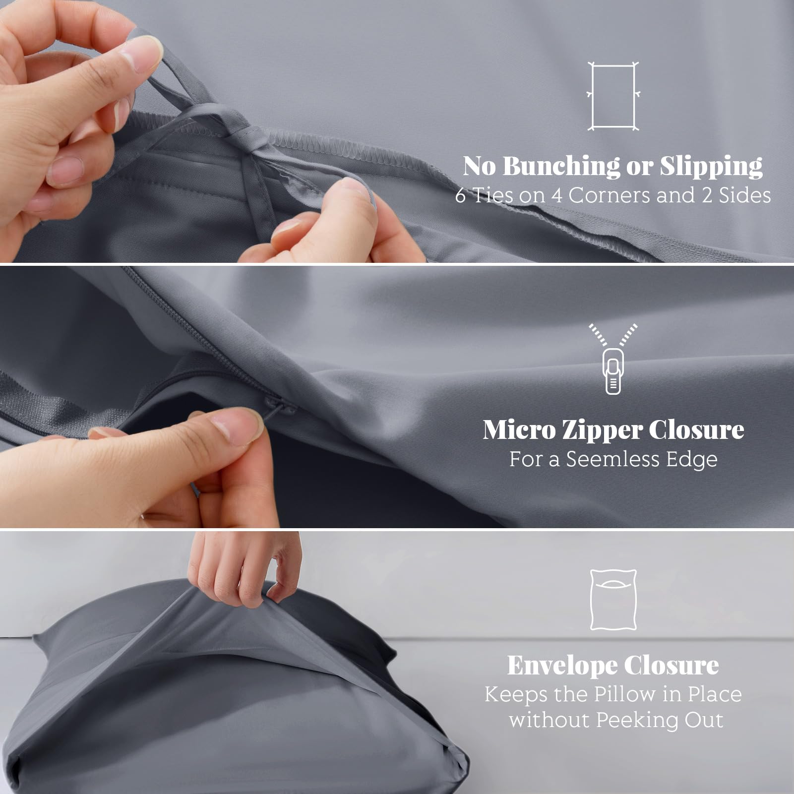 Bamboo Viscose Duvet Cover Set