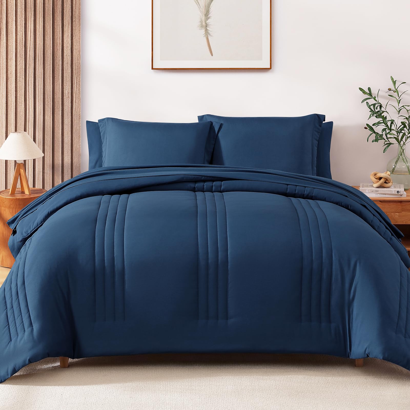 7 Piece Comforter Set with Sheets