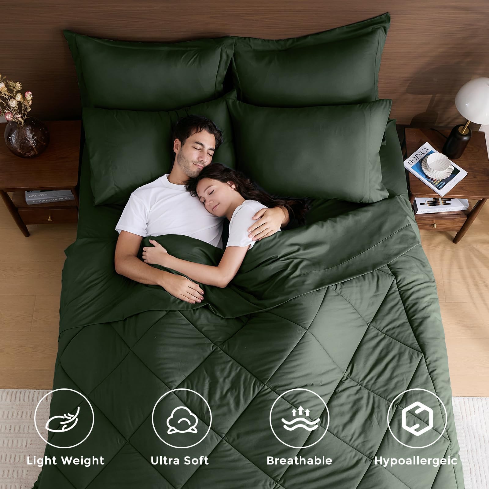 7 Piece Bedding Set