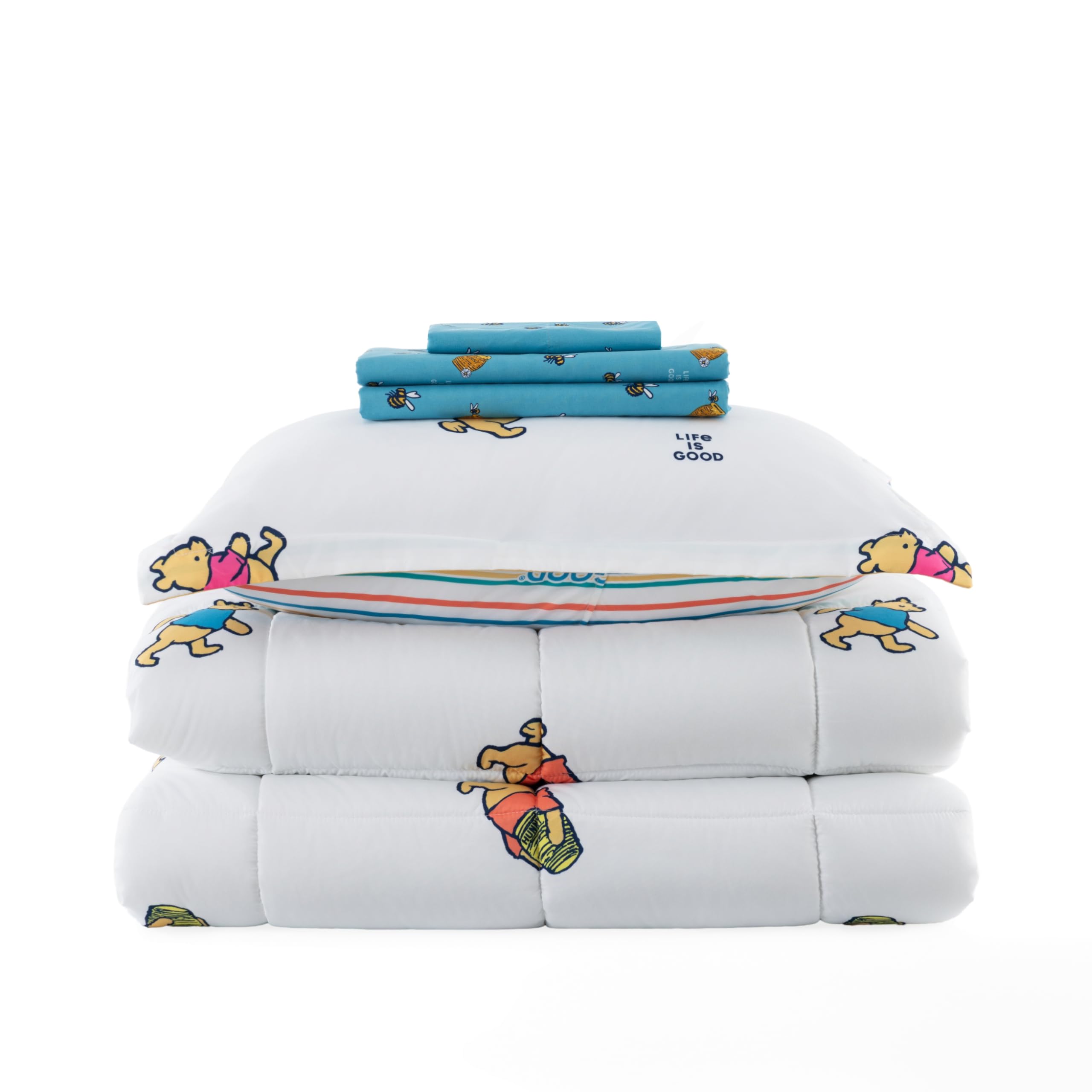 Reversible Microfiber Comforter Set