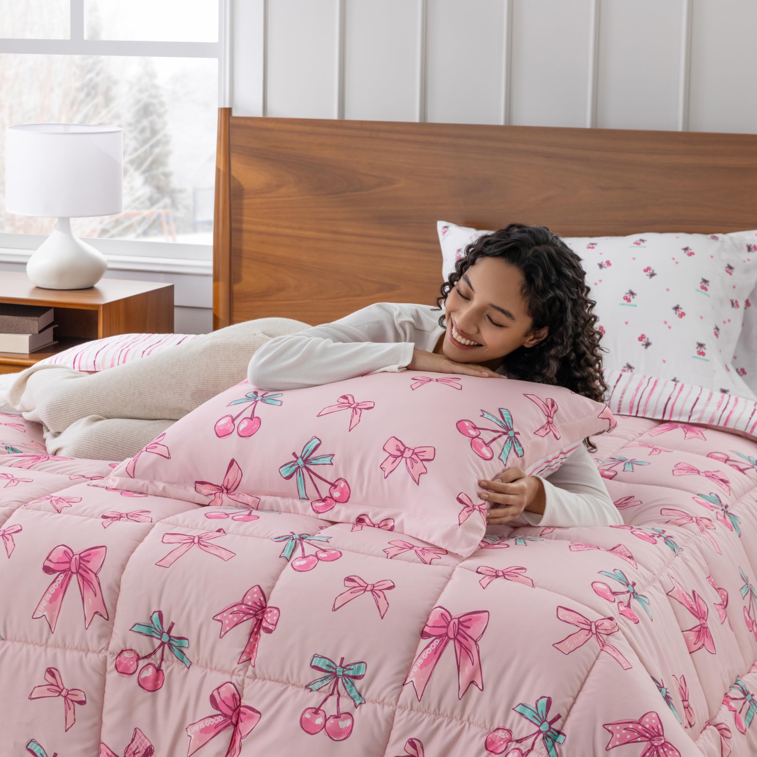 Reversible Microfiber Comforter Set
