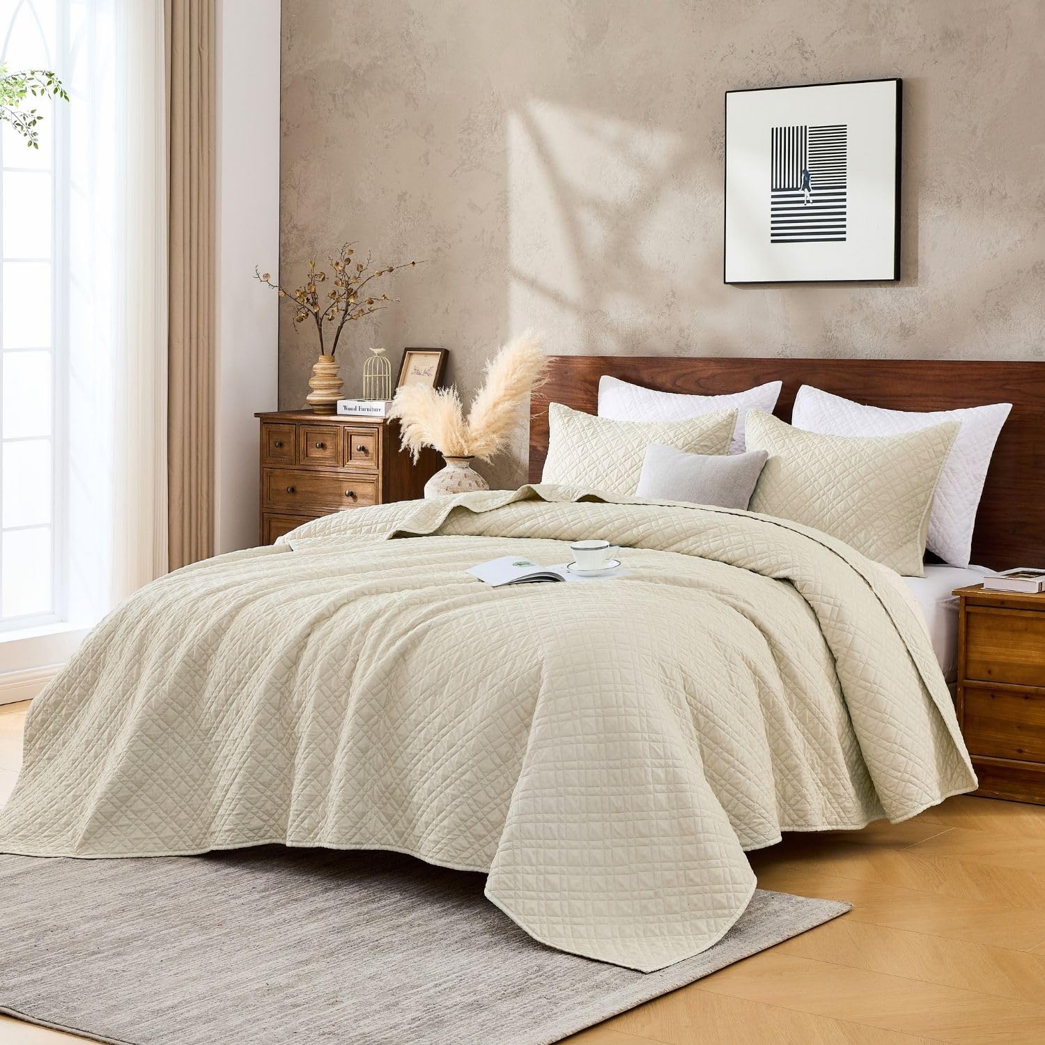 Quilted Coverlet Set