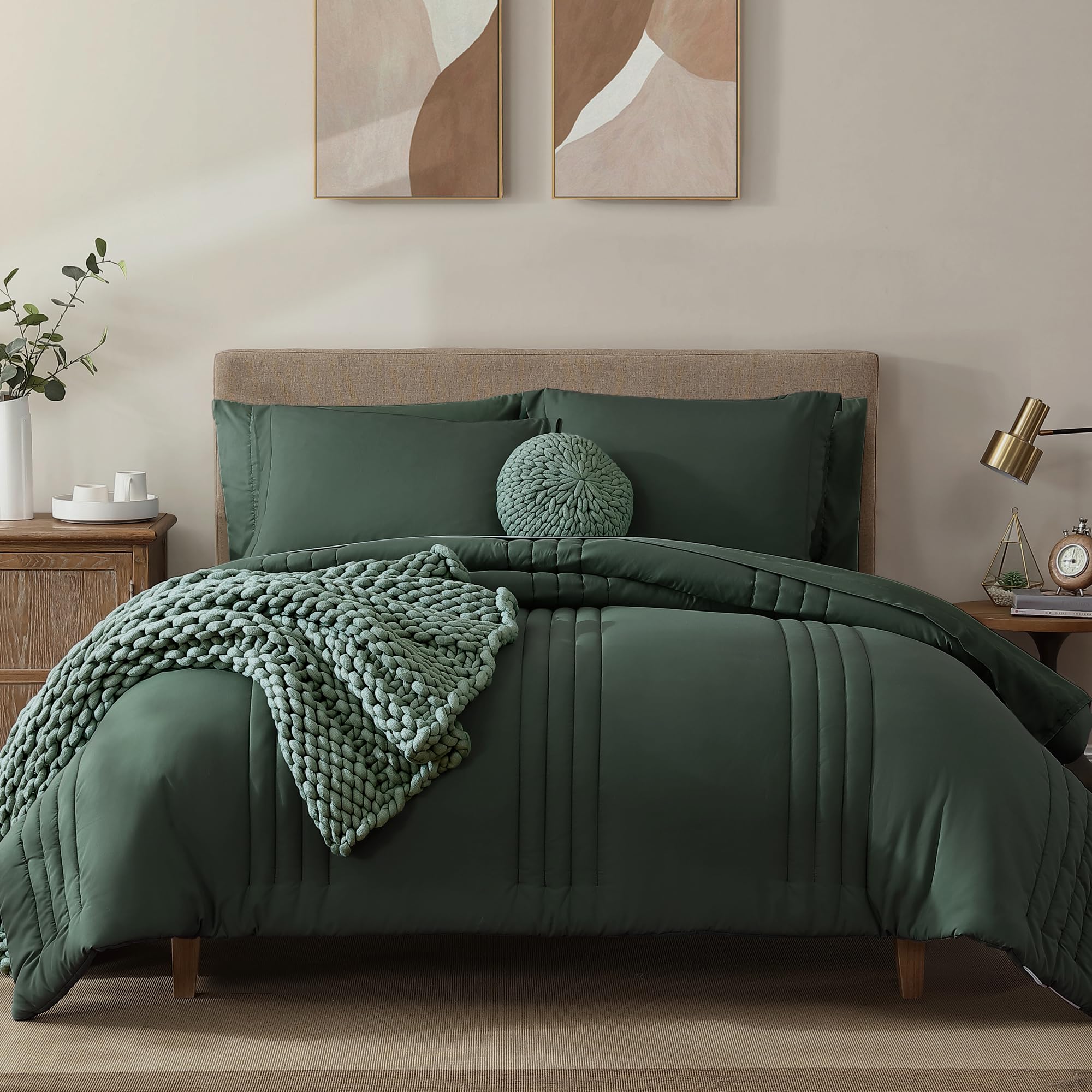 7 Piece Comforter Set with Sheets