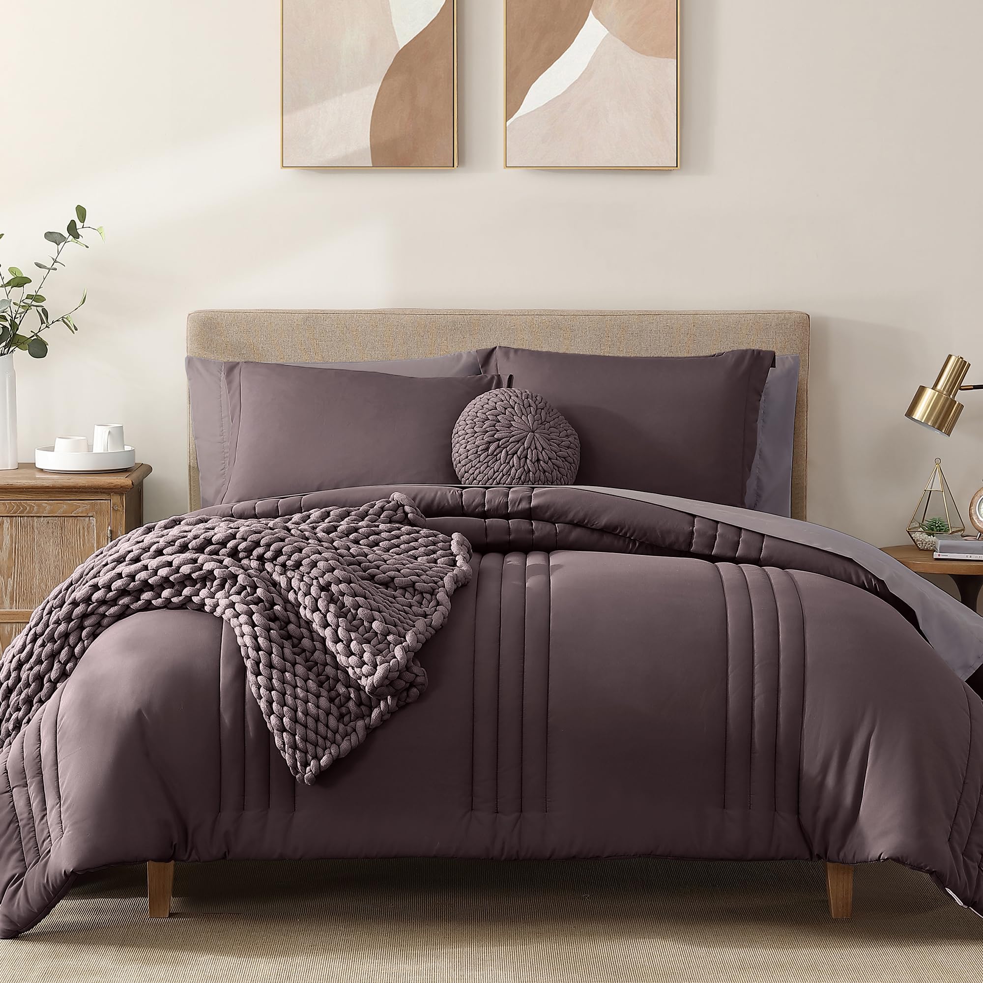 7 Piece Comforter Set with Sheets