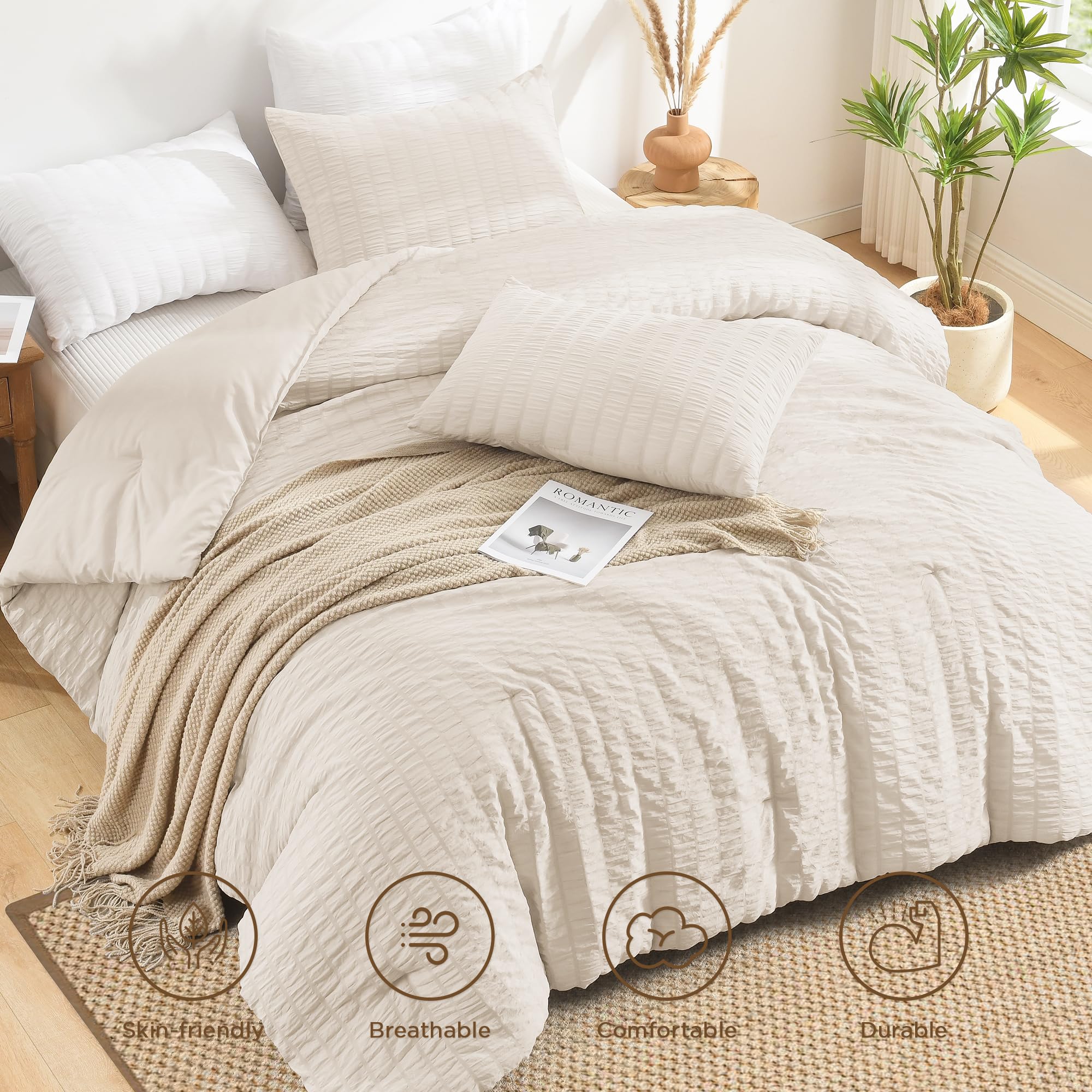 Seersucker Comforter Set