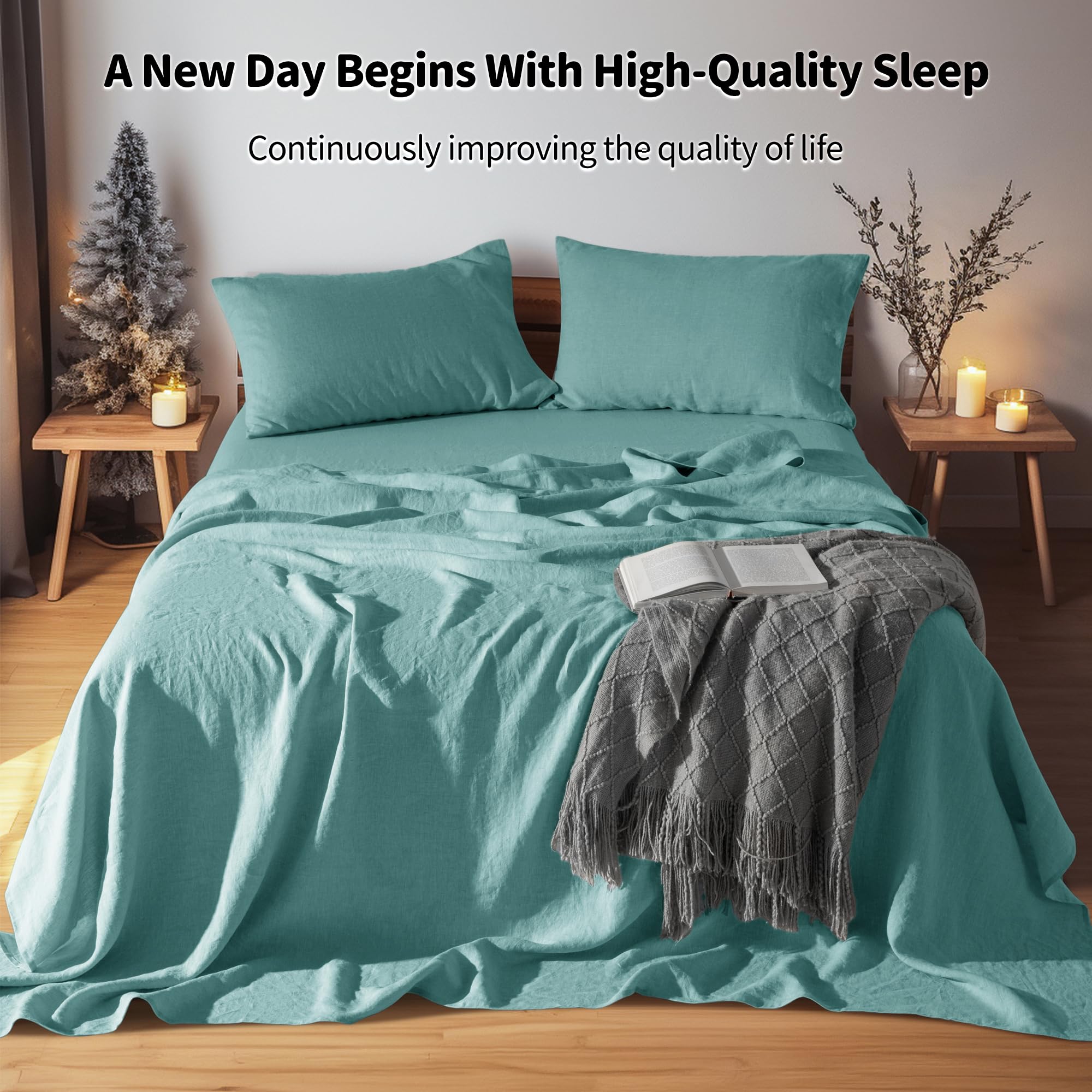 Pure Linen Sheet Set