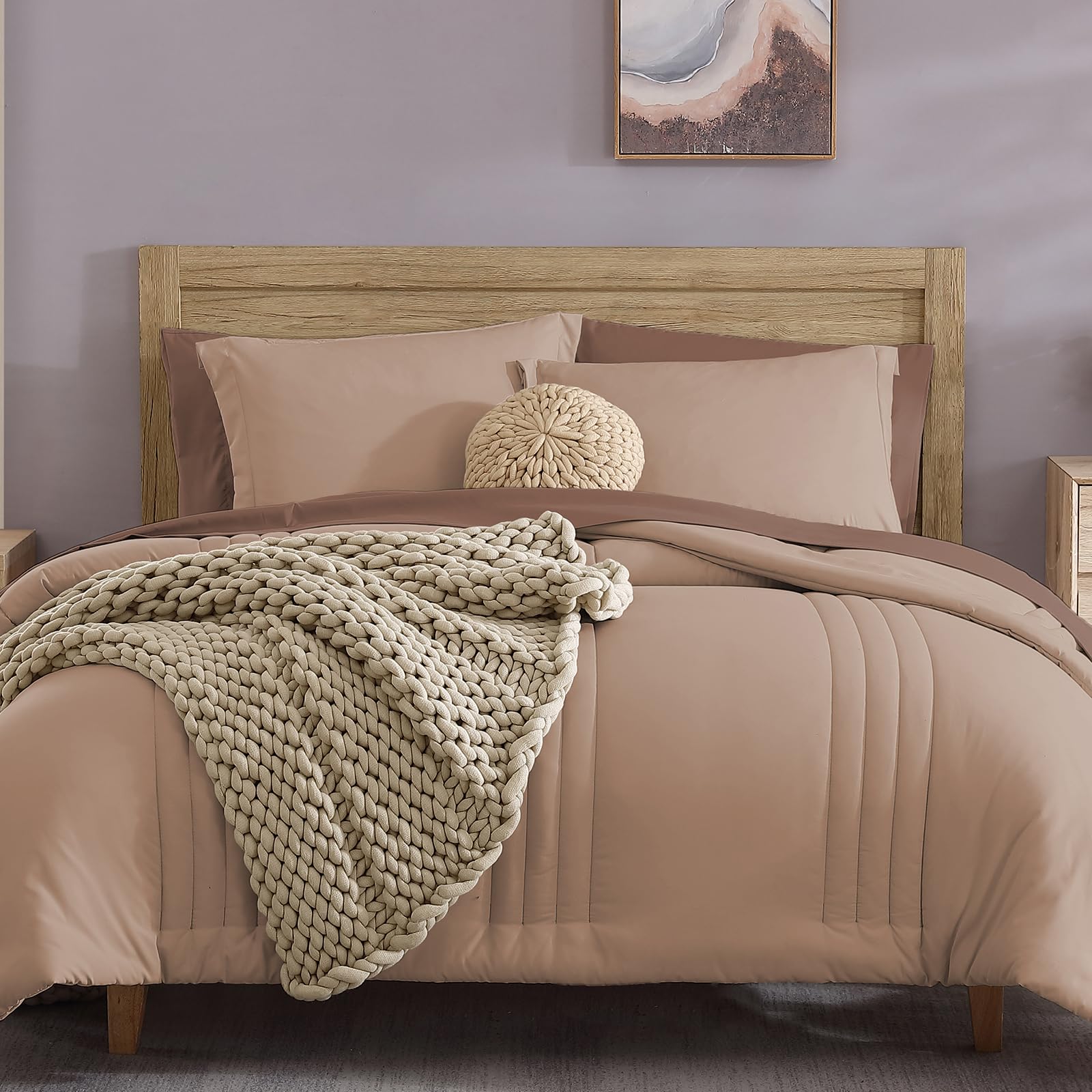 7 Piece Comforter Set with Sheets