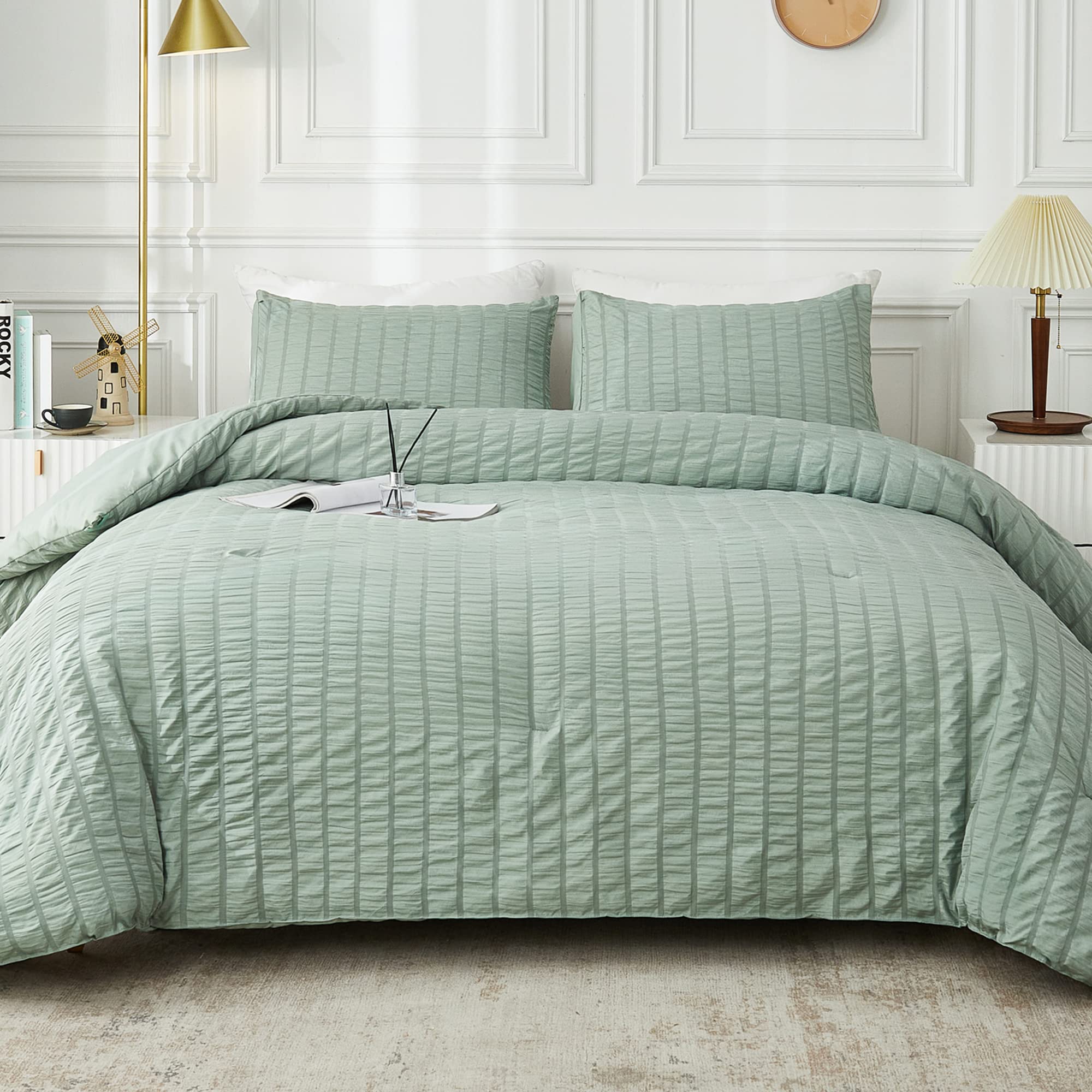 Seersucker Comforter Set