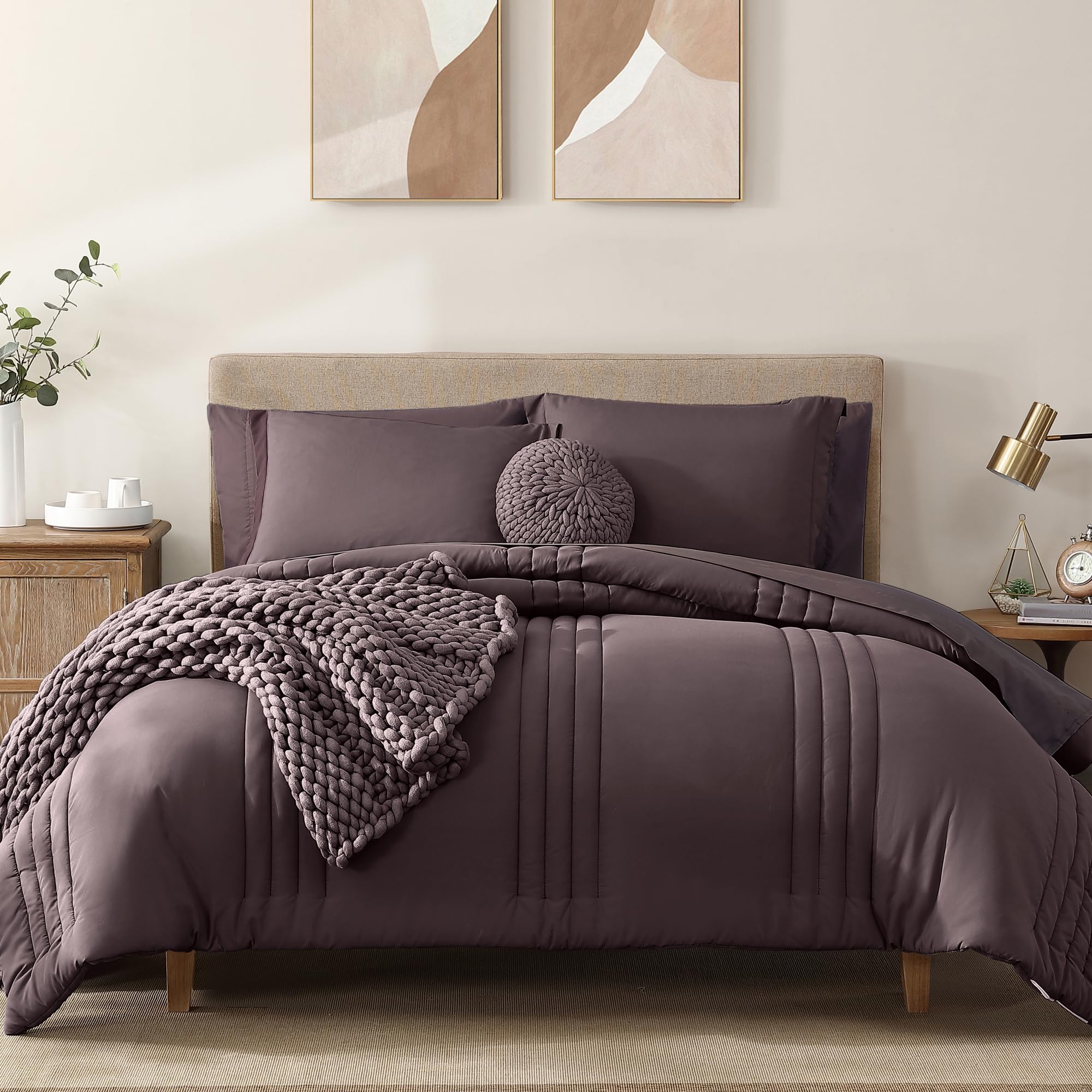 7 Piece Comforter Set with Sheets