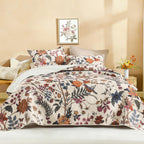 Botanical Floral Quilt Set