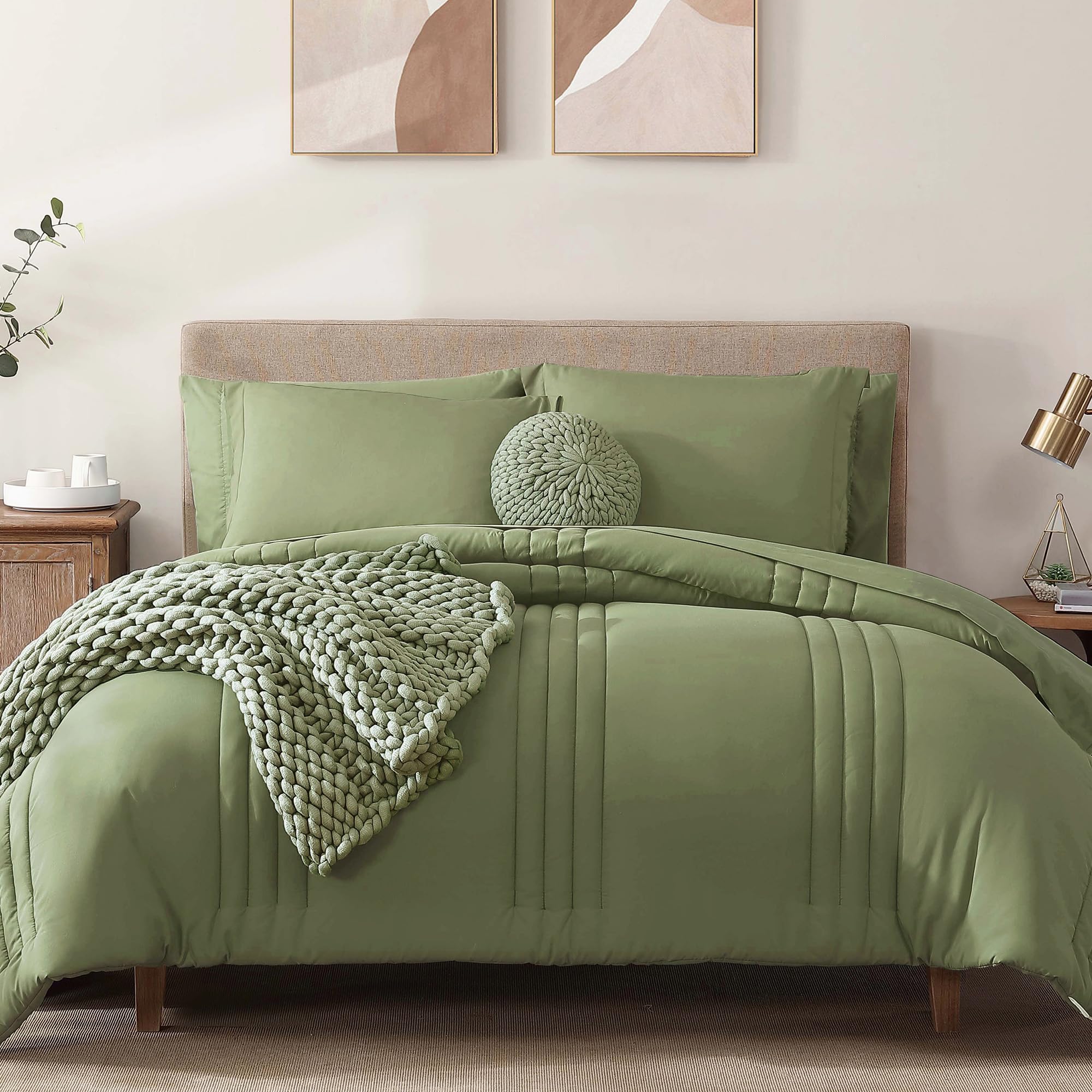 7 Piece Comforter Set with Sheets