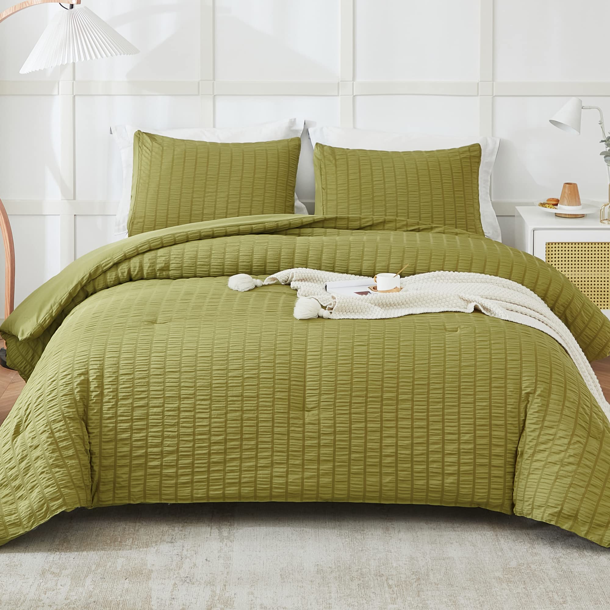 Seersucker Comforter Set