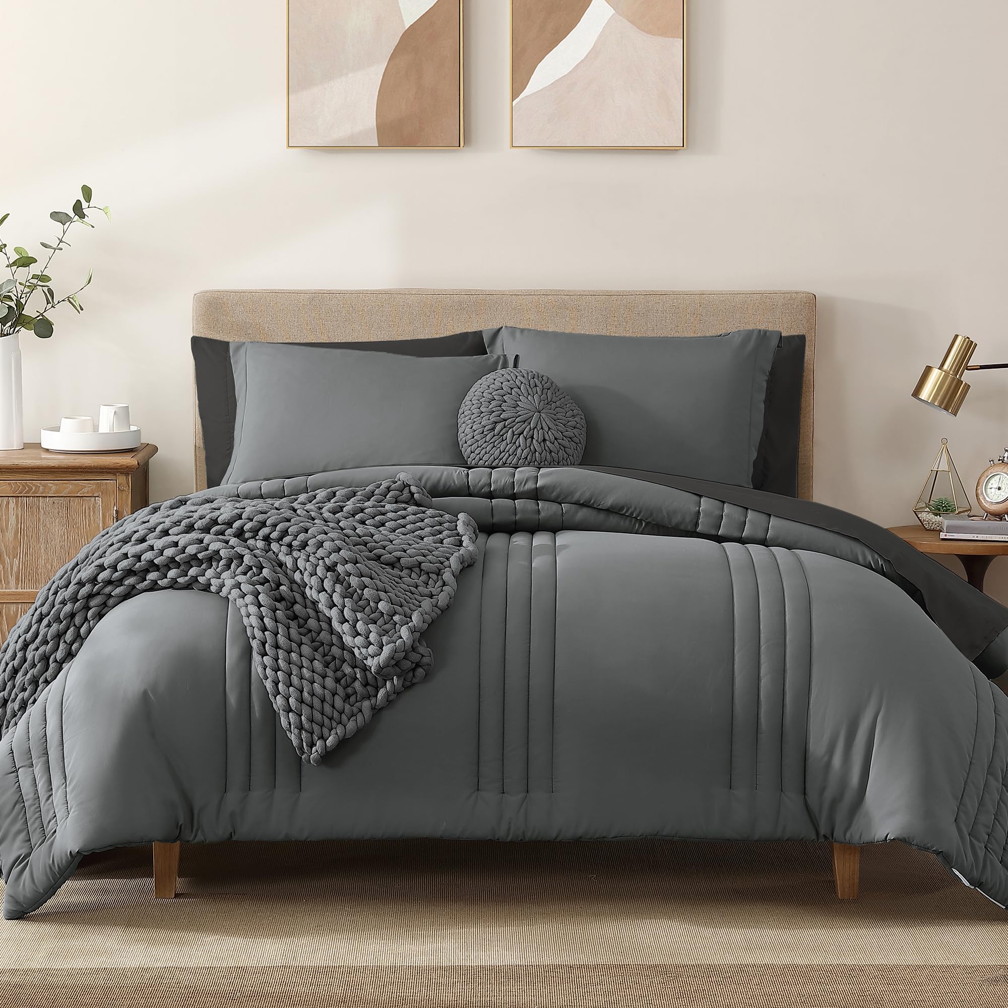 7 Piece Comforter Set with Sheets