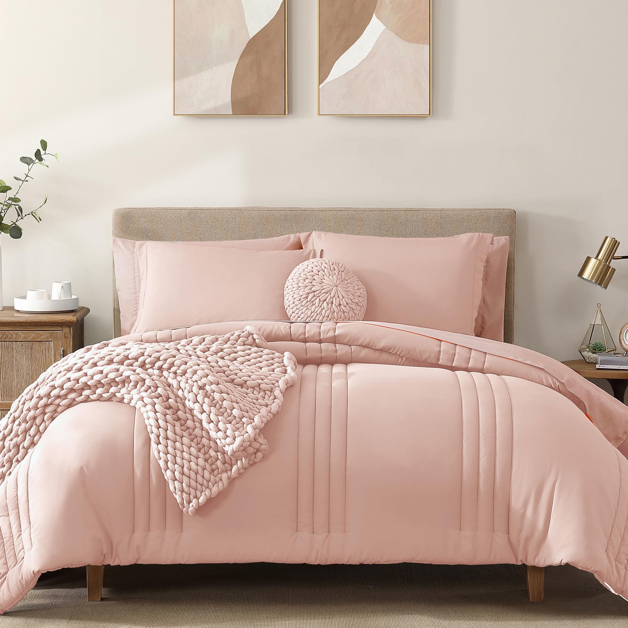 7 Piece Comforter Set with Sheets