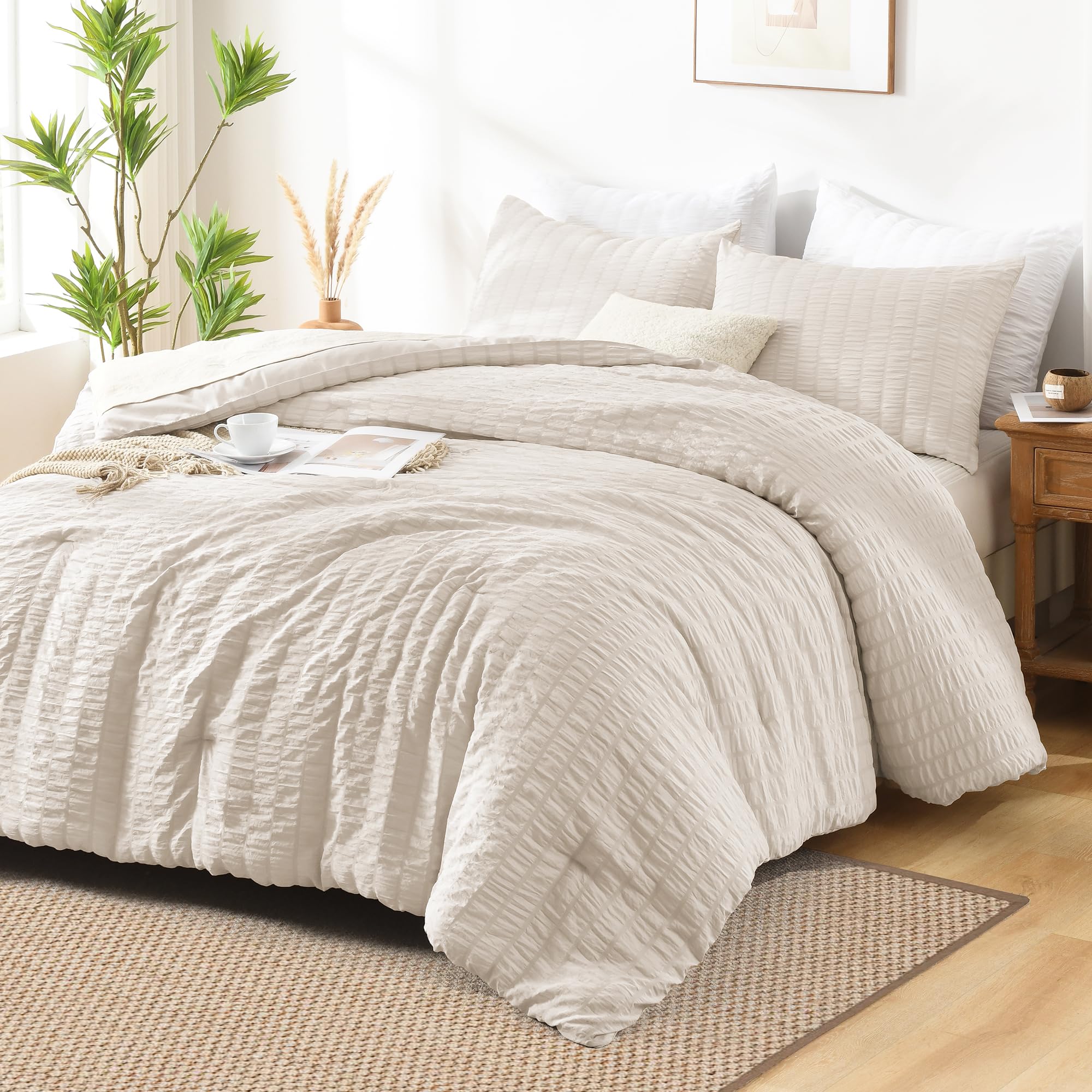 Seersucker Comforter Set
