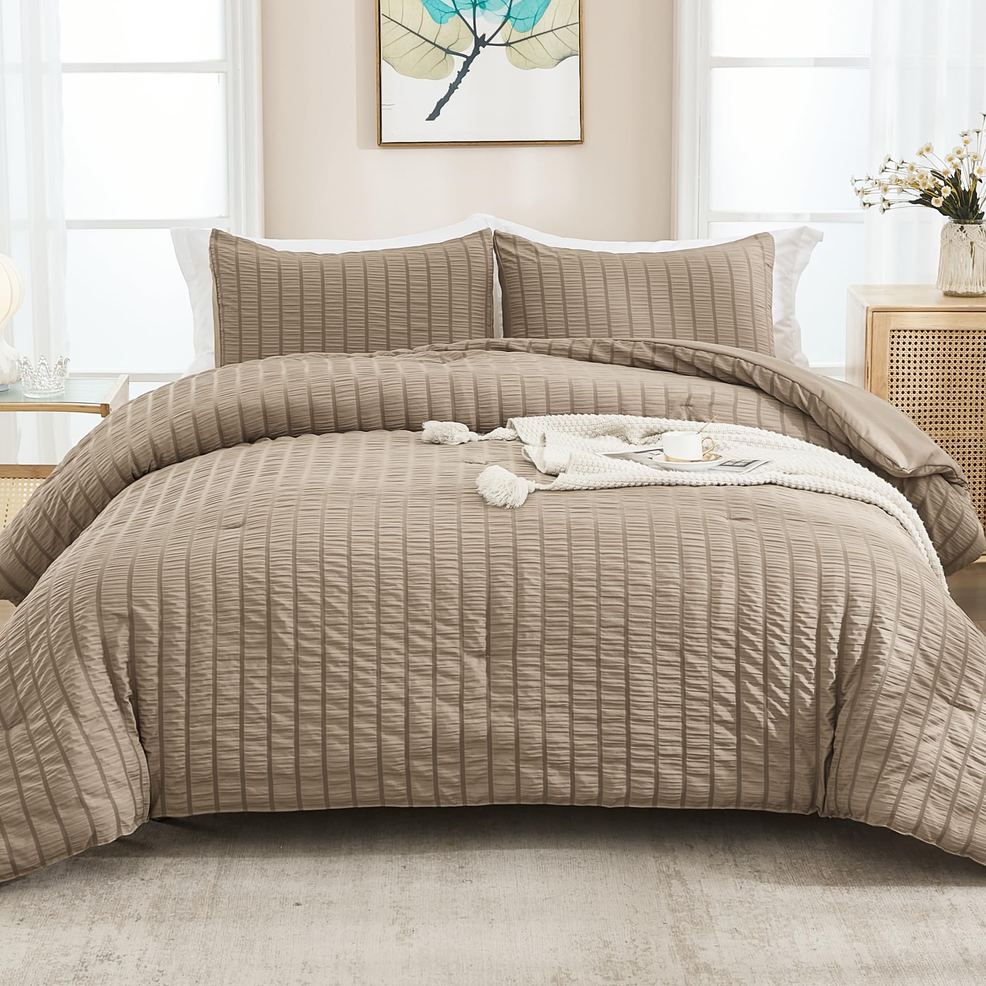Seersucker Comforter Set