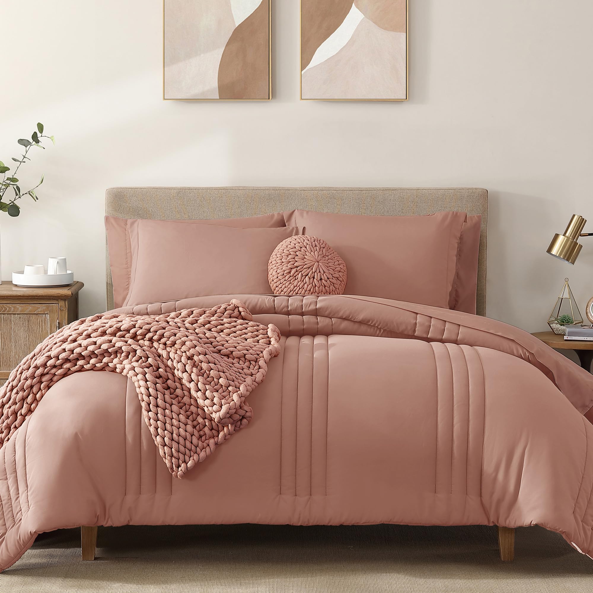 7 Piece Comforter Set with Sheets