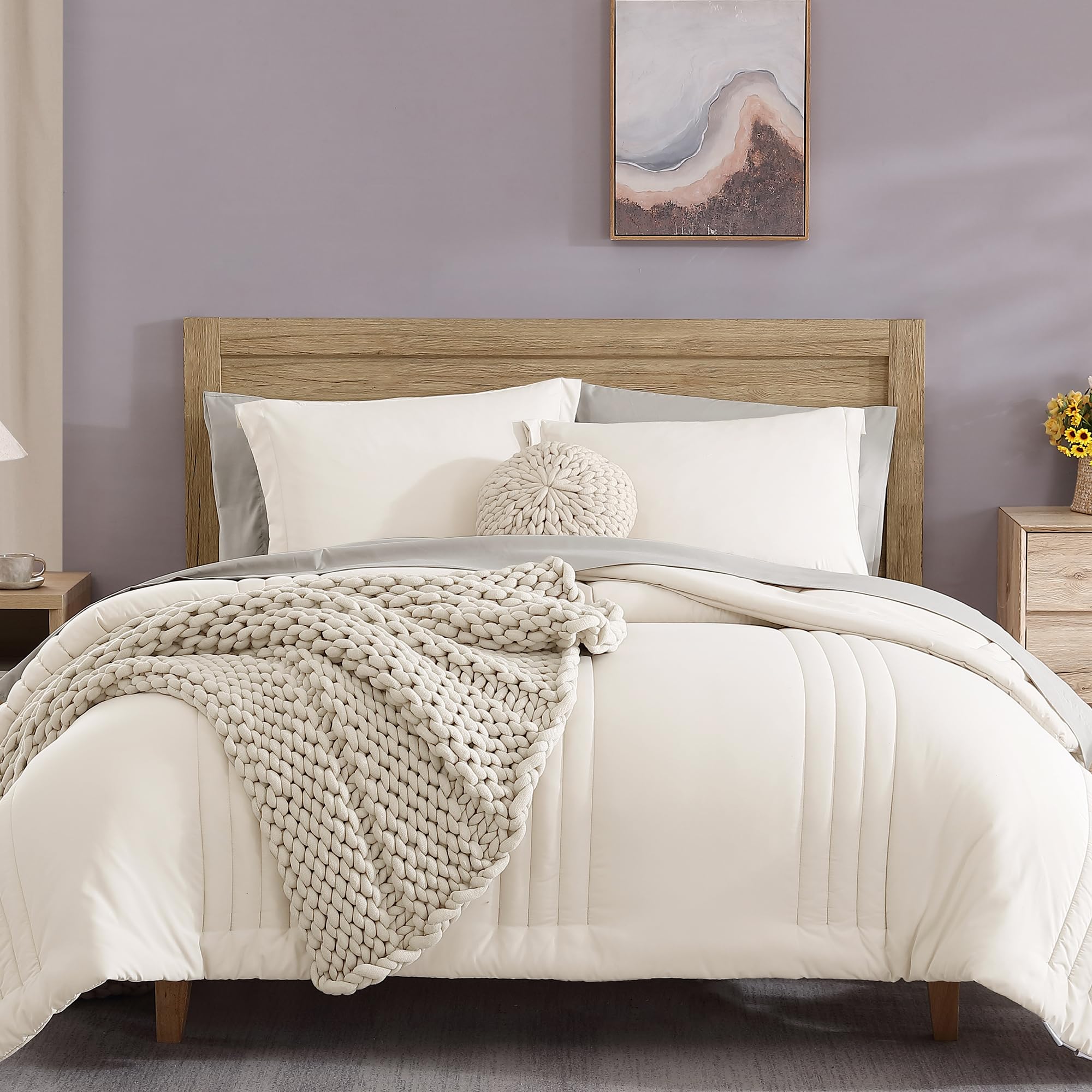 7 Piece Comforter Set with Sheets