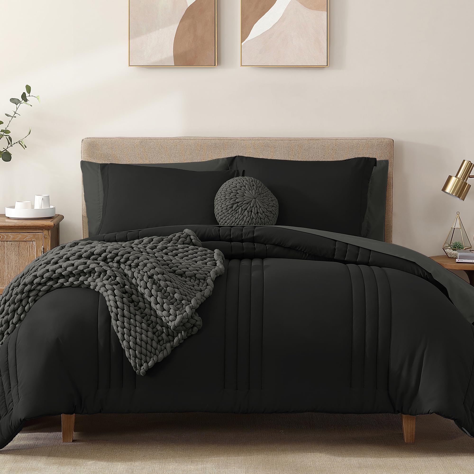 7 Piece Comforter Set with Sheets