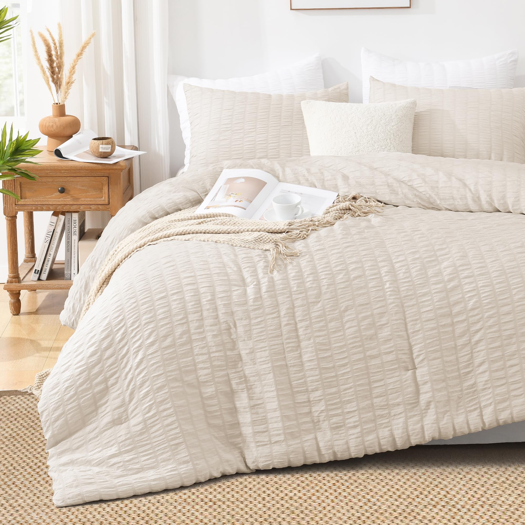Seersucker Comforter Set