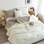 Washed Microfiber Comforter Set