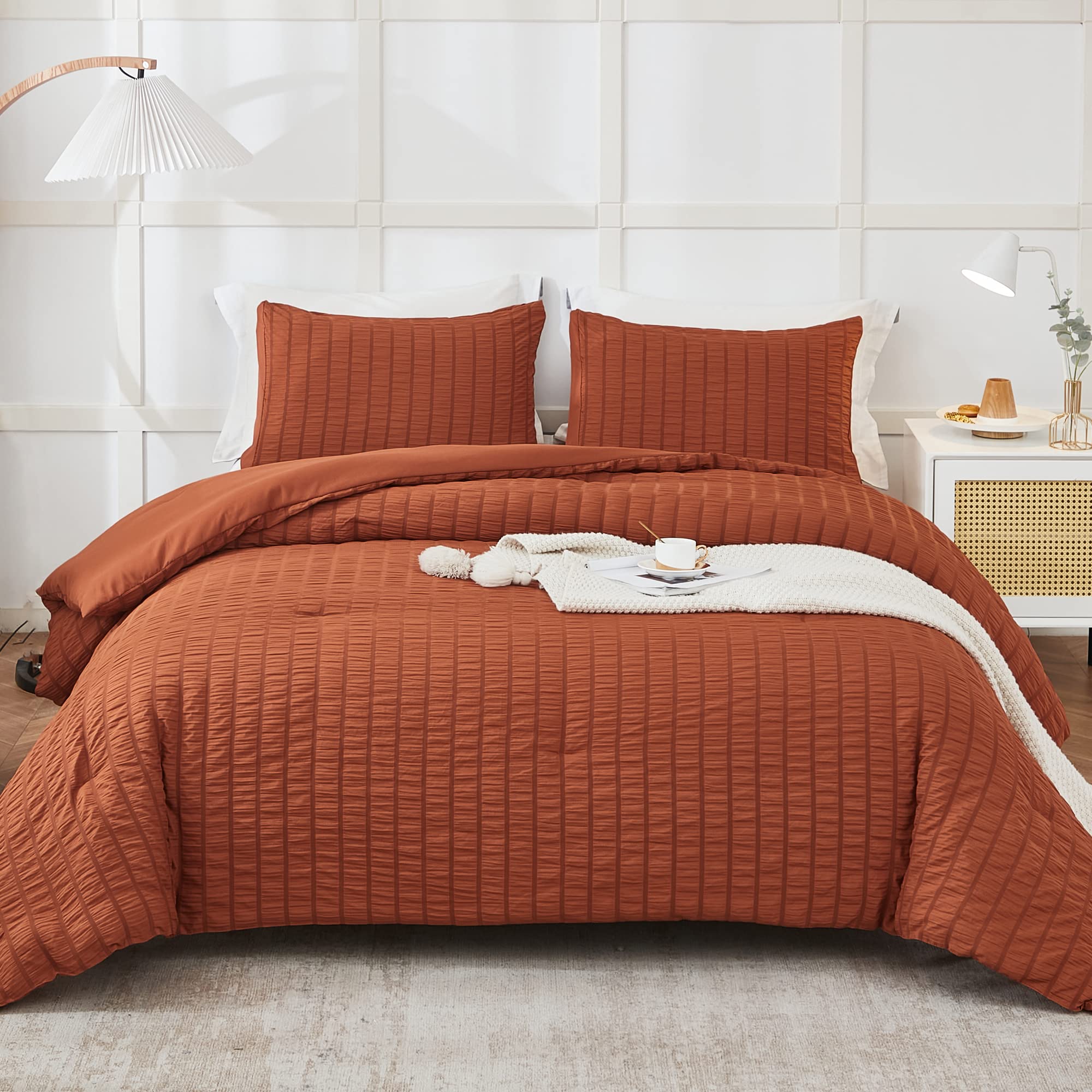 Seersucker Comforter Set