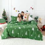 Washed Microfiber Comforter Set