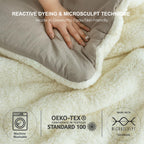 Washed Microfiber Comforter Set