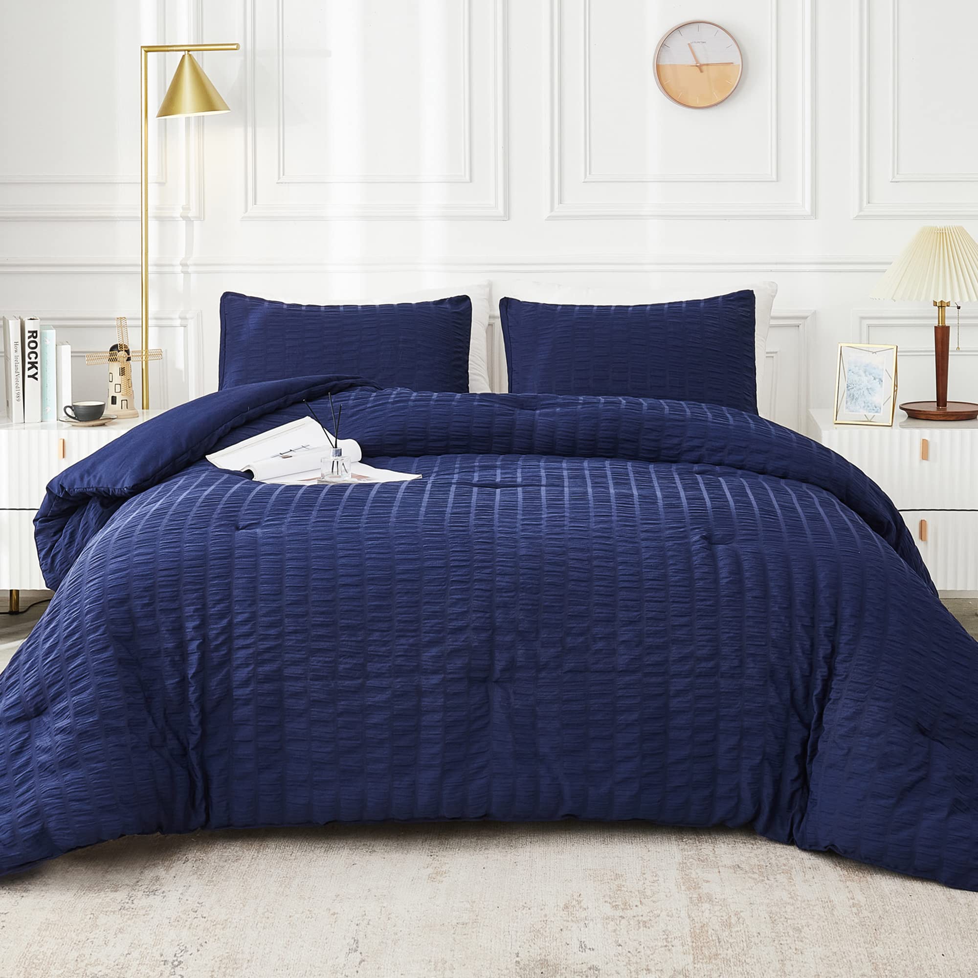 Seersucker Comforter Set