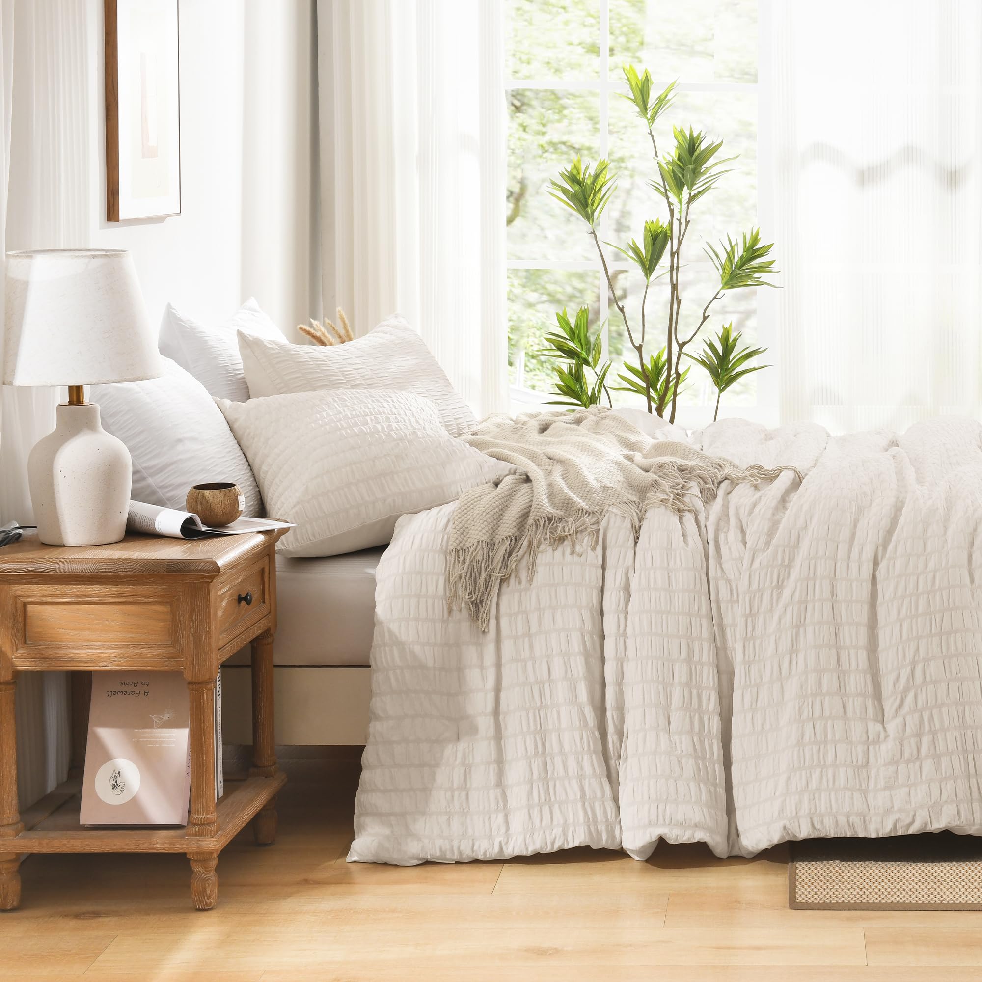 Seersucker Comforter Set