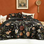 Botanical Floral Quilt Set