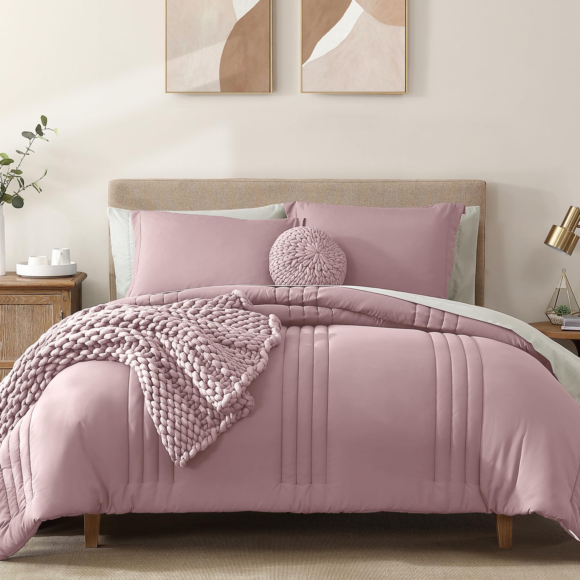 7 Piece Comforter Set with Sheets