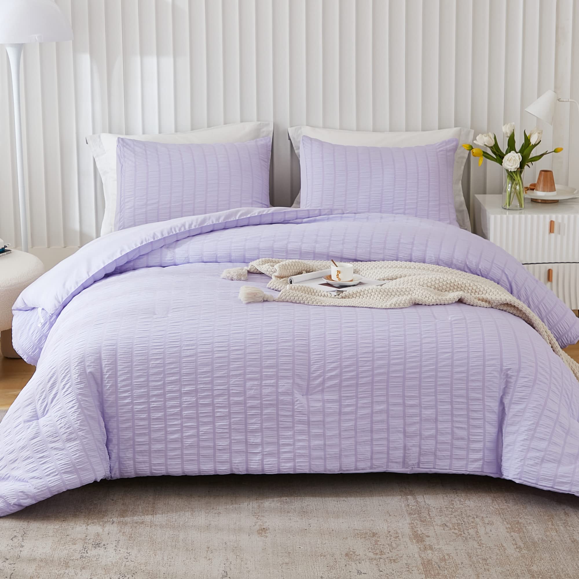 Seersucker Comforter Set