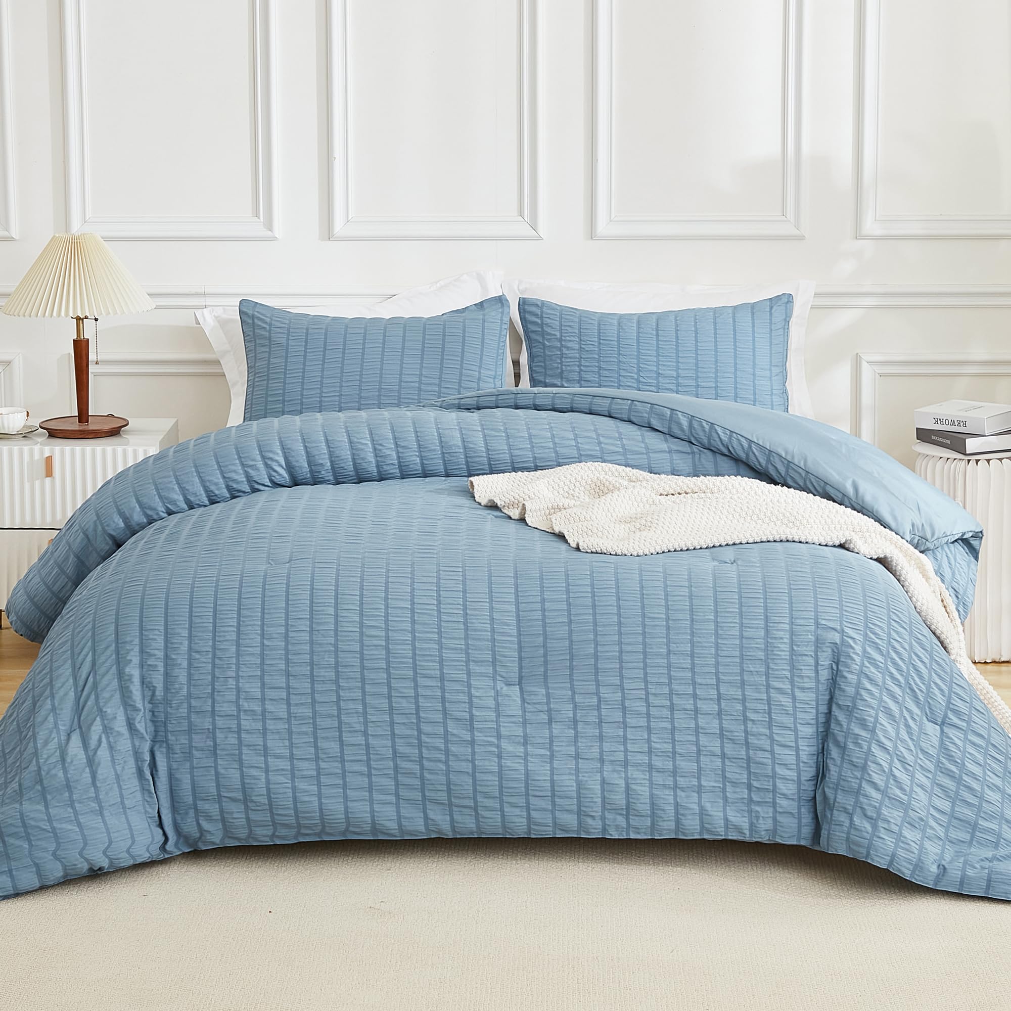 Seersucker Comforter Set