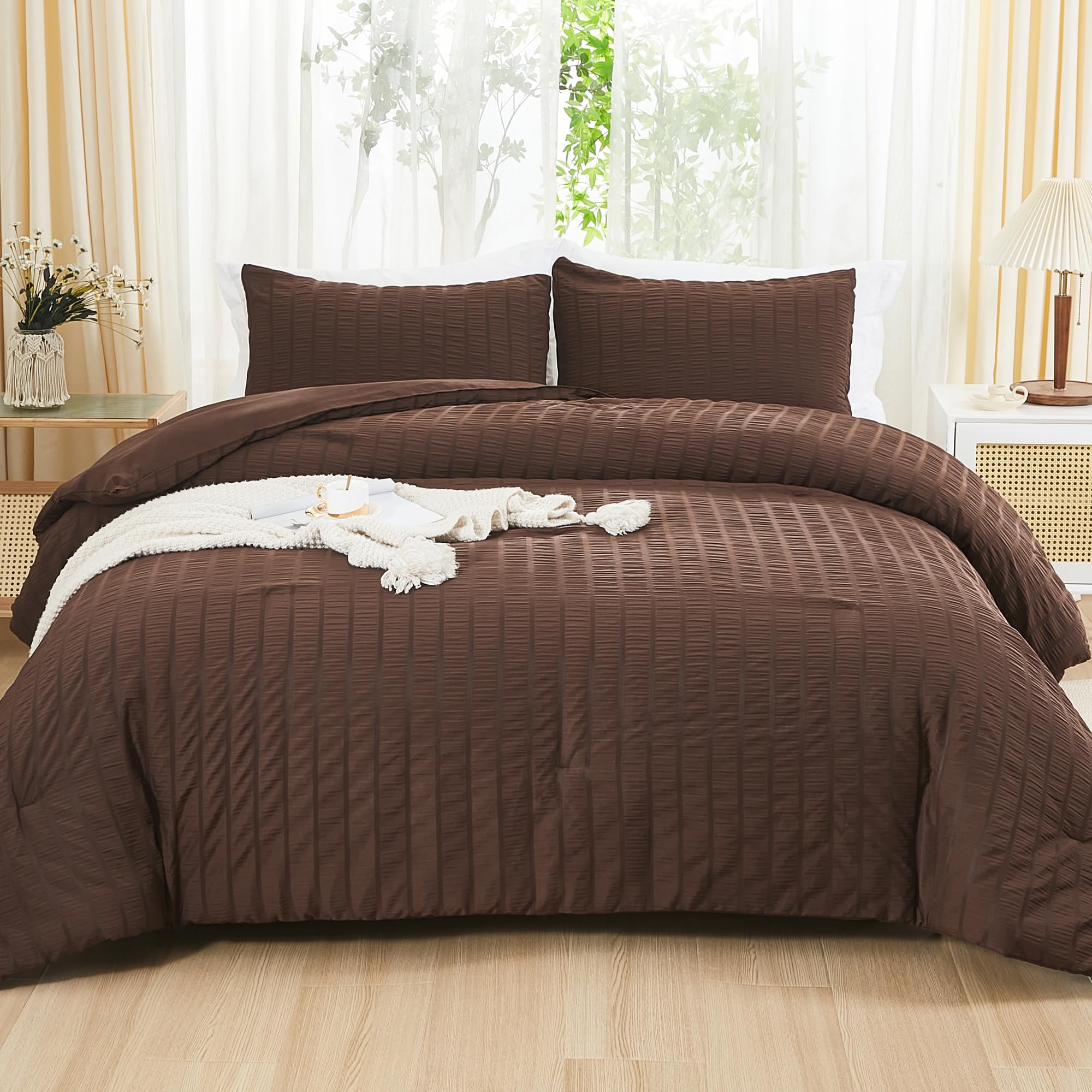 Seersucker Comforter Set
