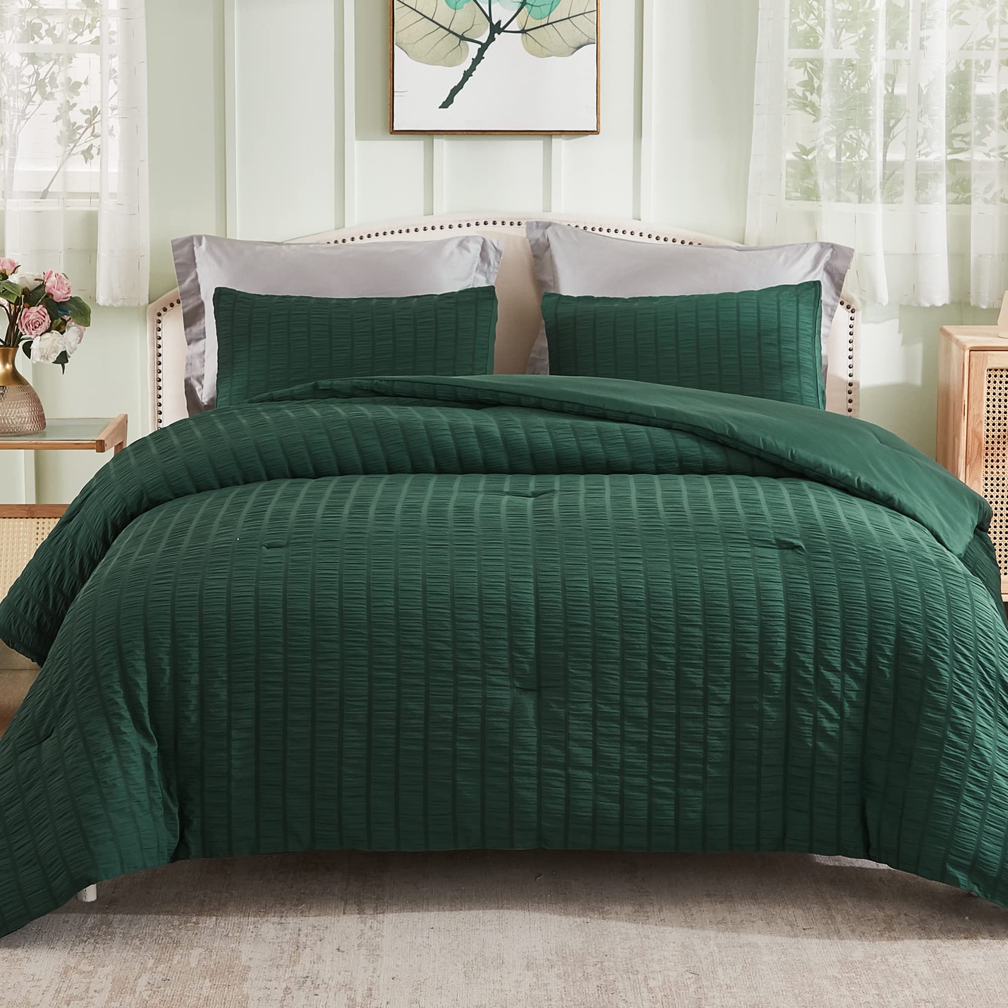 Seersucker Comforter Set