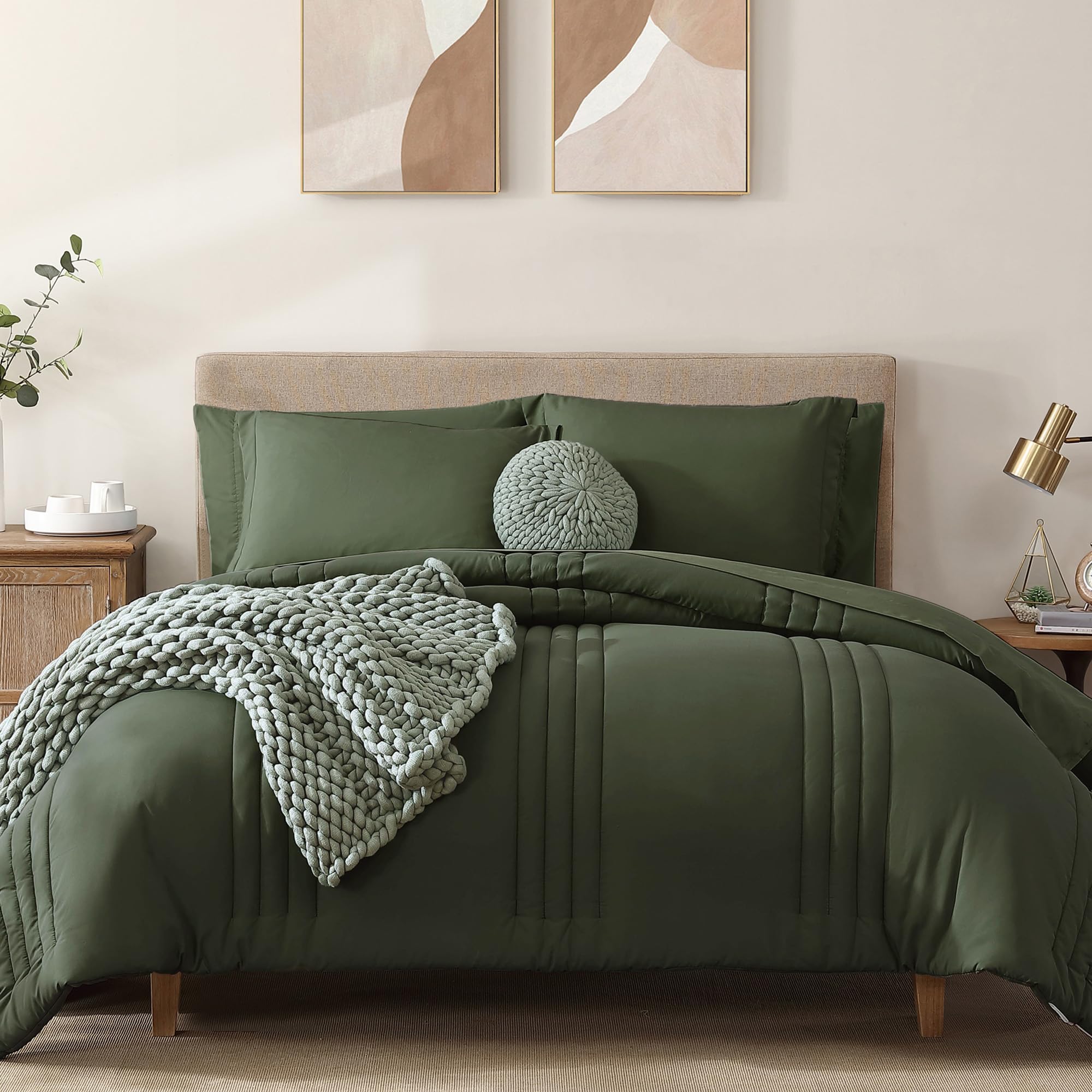 7 Piece Comforter Set with Sheets
