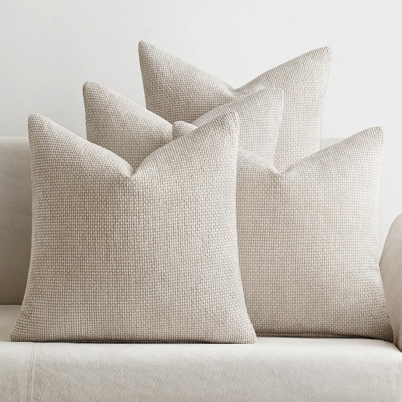 Chenille Throw Pillow Cover Set