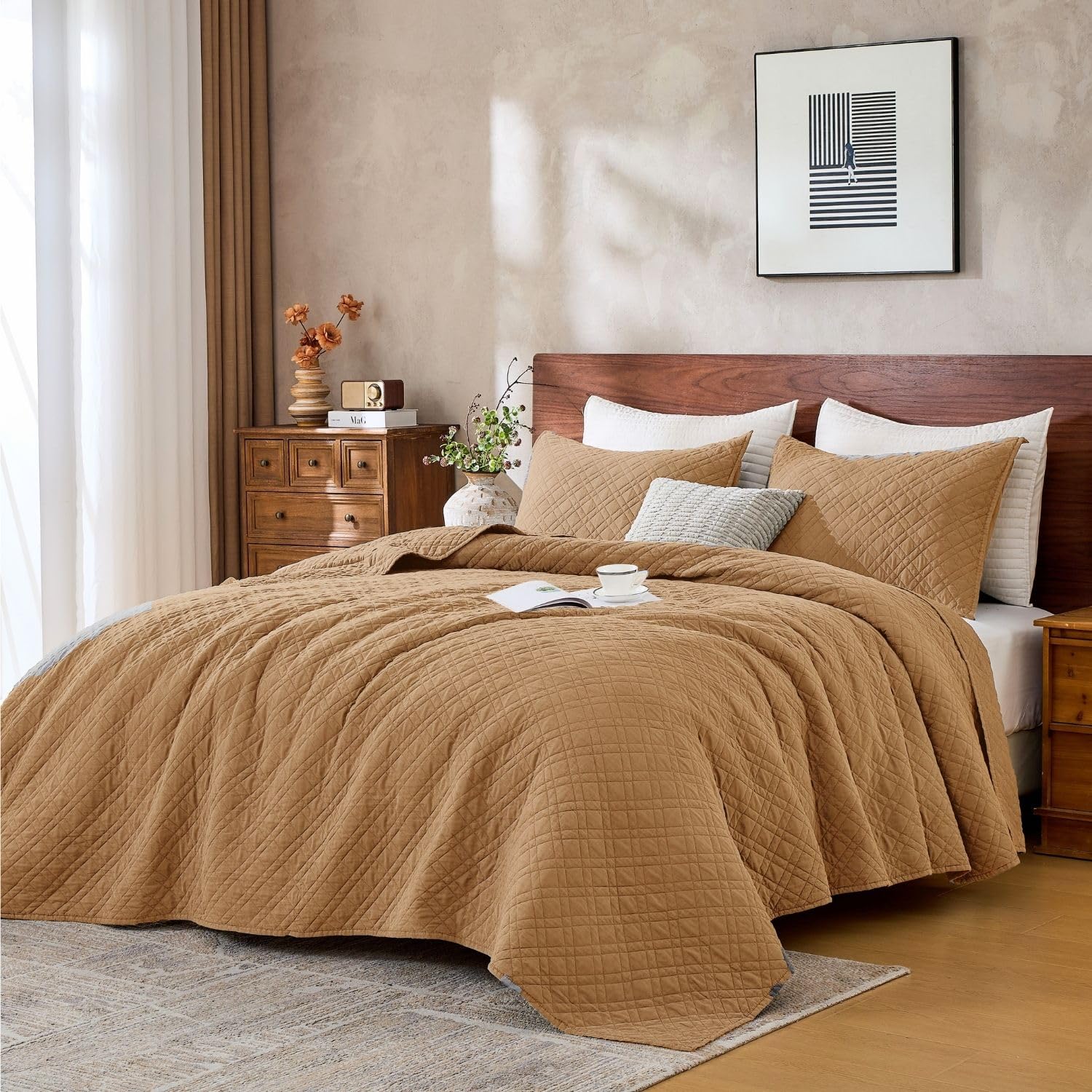 Quilted Coverlet Set
