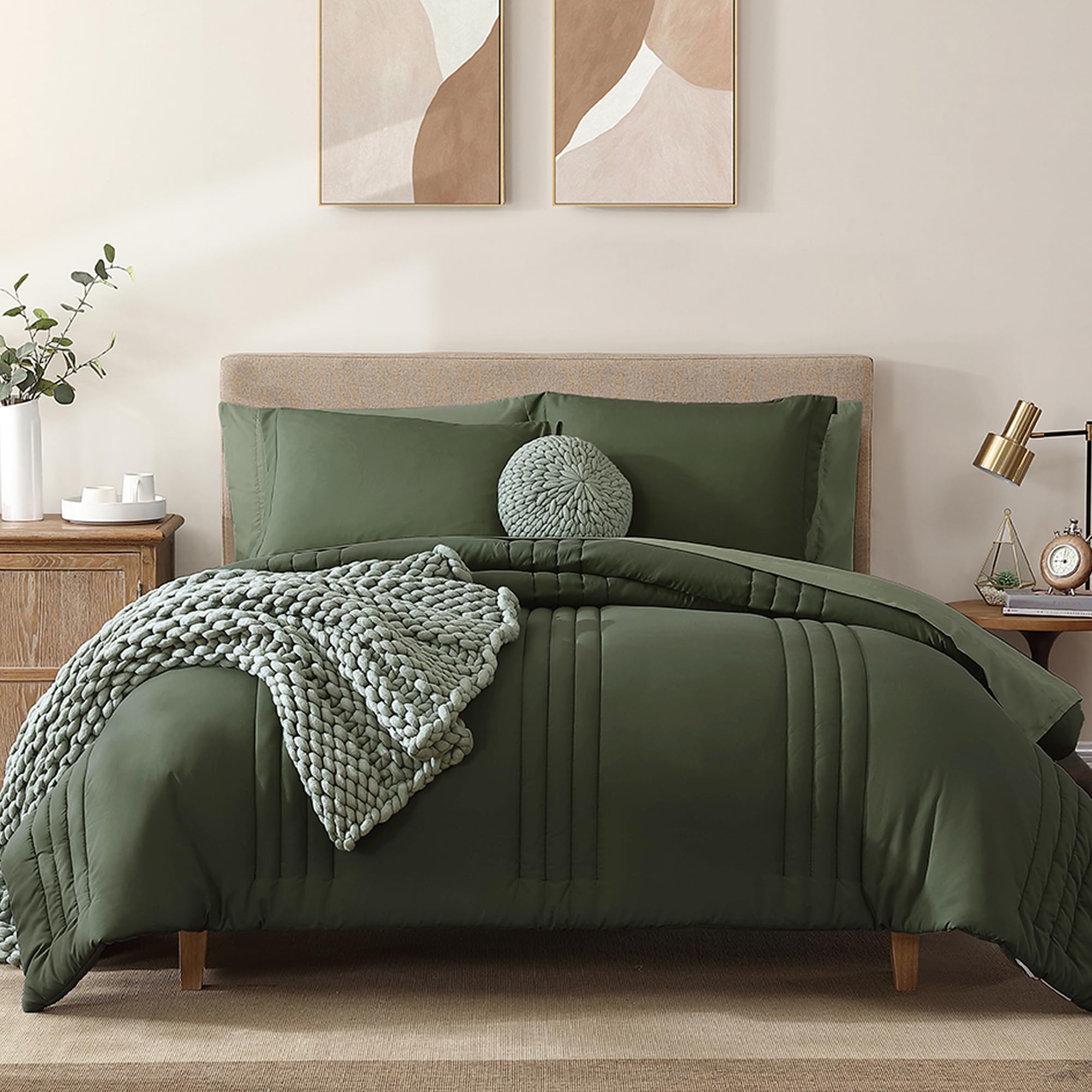 7 Piece Comforter Set with Sheets