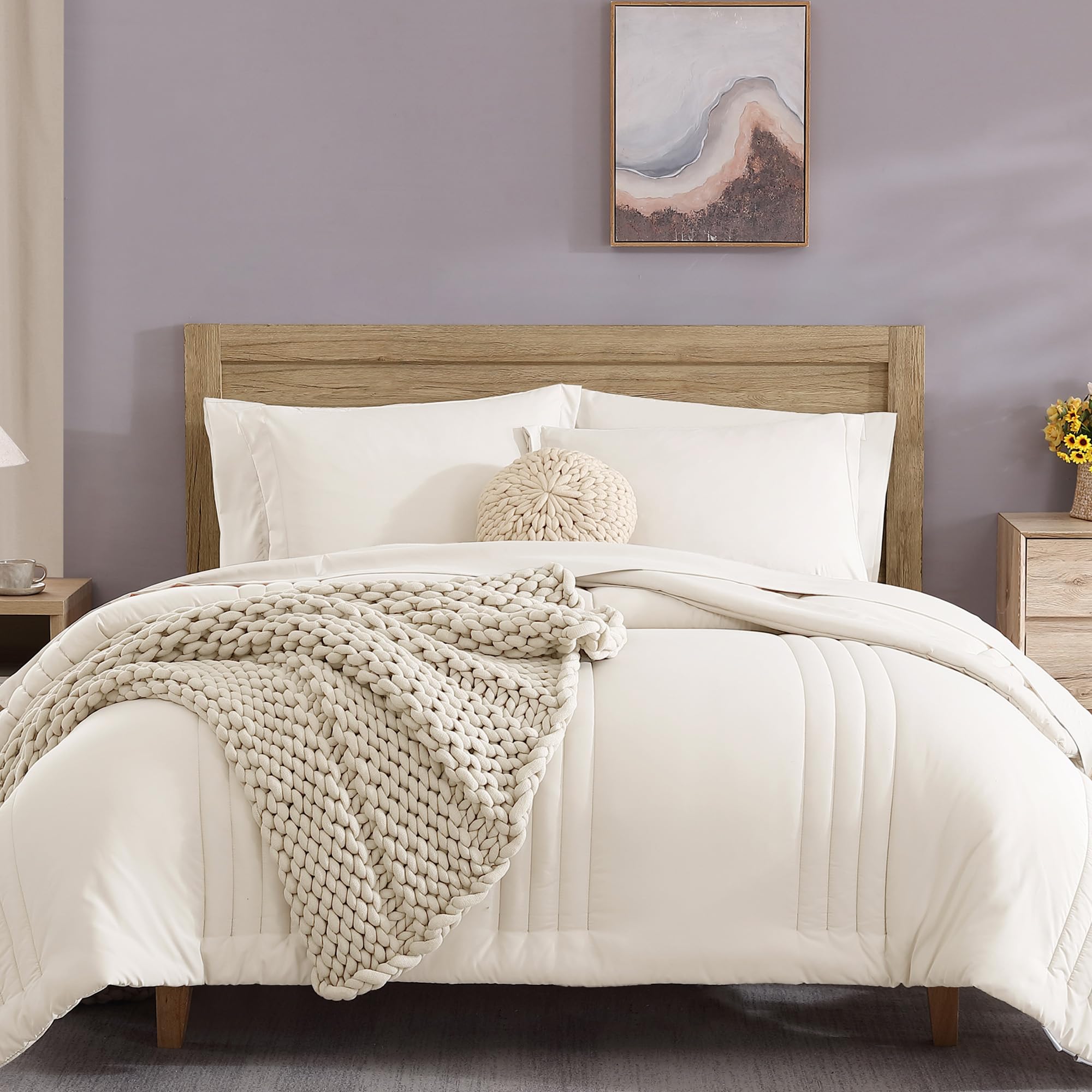 7 Piece Comforter Set with Sheets