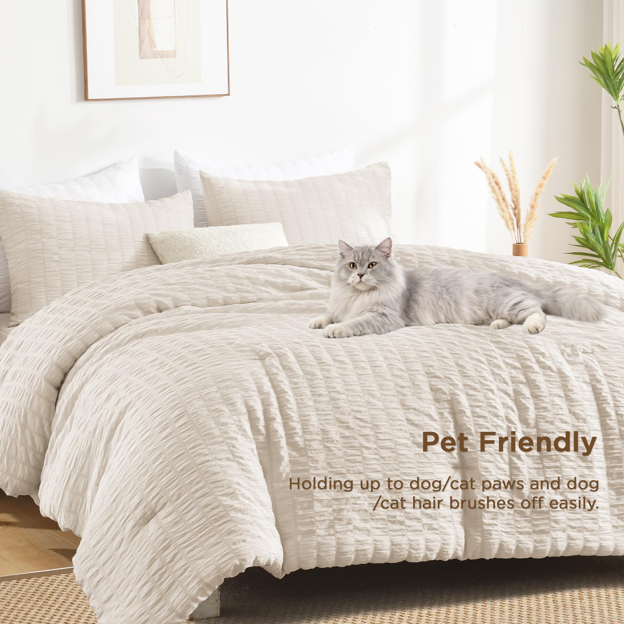 Seersucker Comforter Set