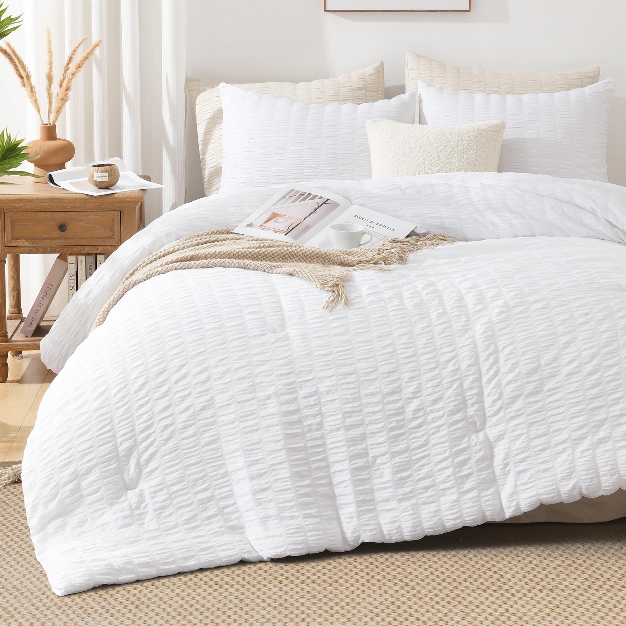 Seersucker Comforter Set